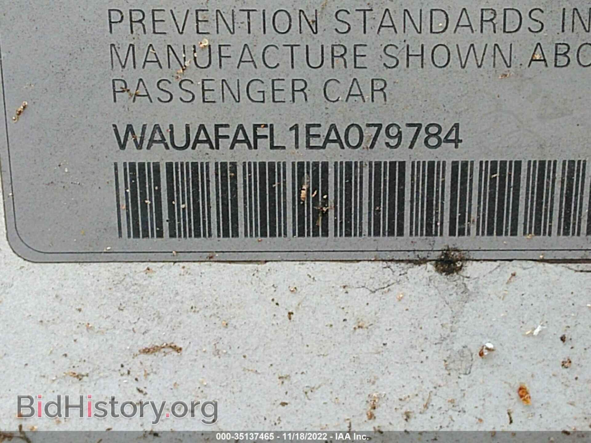 2014 AUDI A4 - VIN: WAUAFAFL1EA079784 - Фото 9