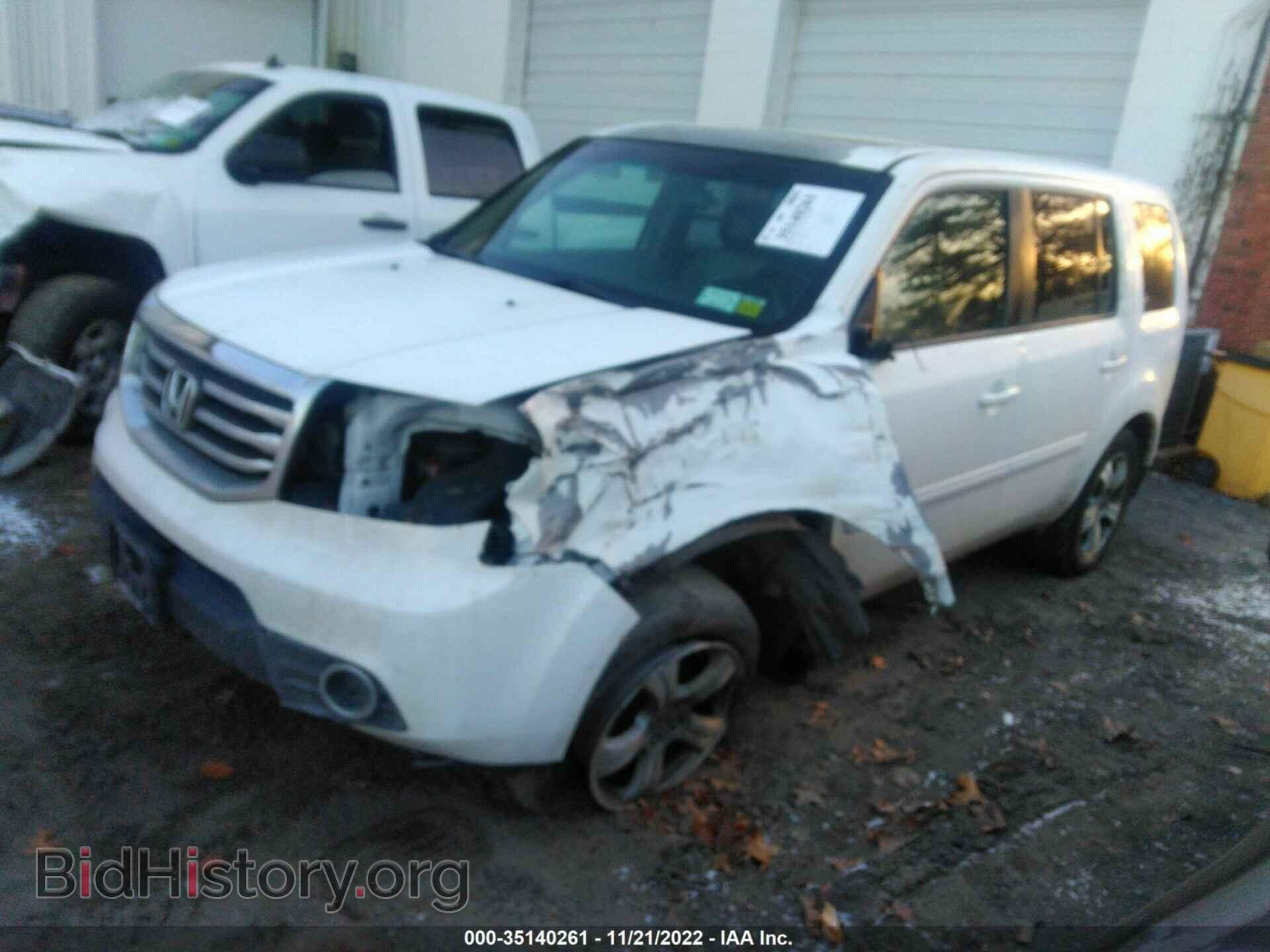 2013 HONDA PILOT - VIN: 5FNYF4H52DB072172 - Фото 2