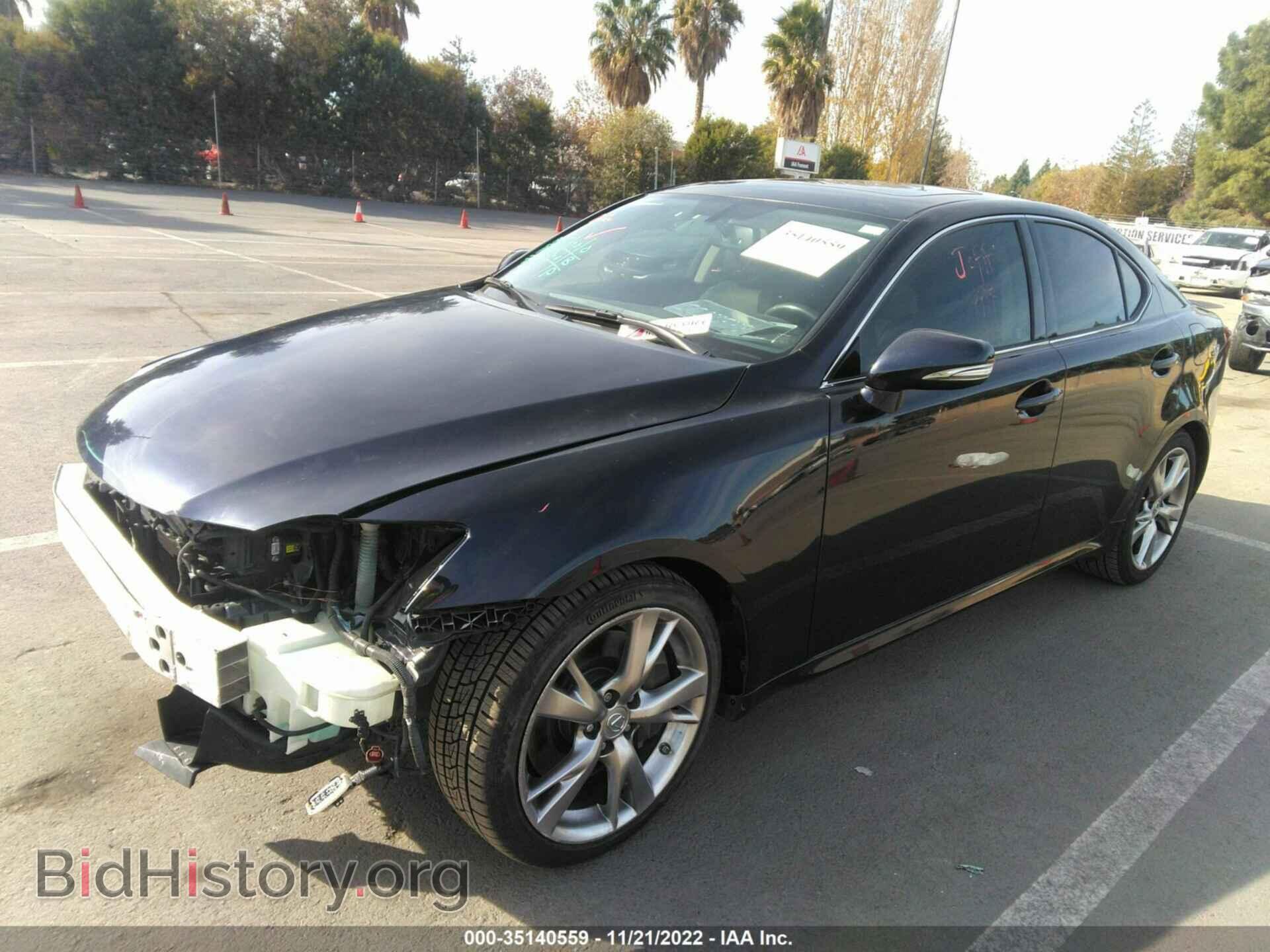 2010 LEXUS IS 350 - VIN: JTHBE5C21A2017589 - Фото 2
