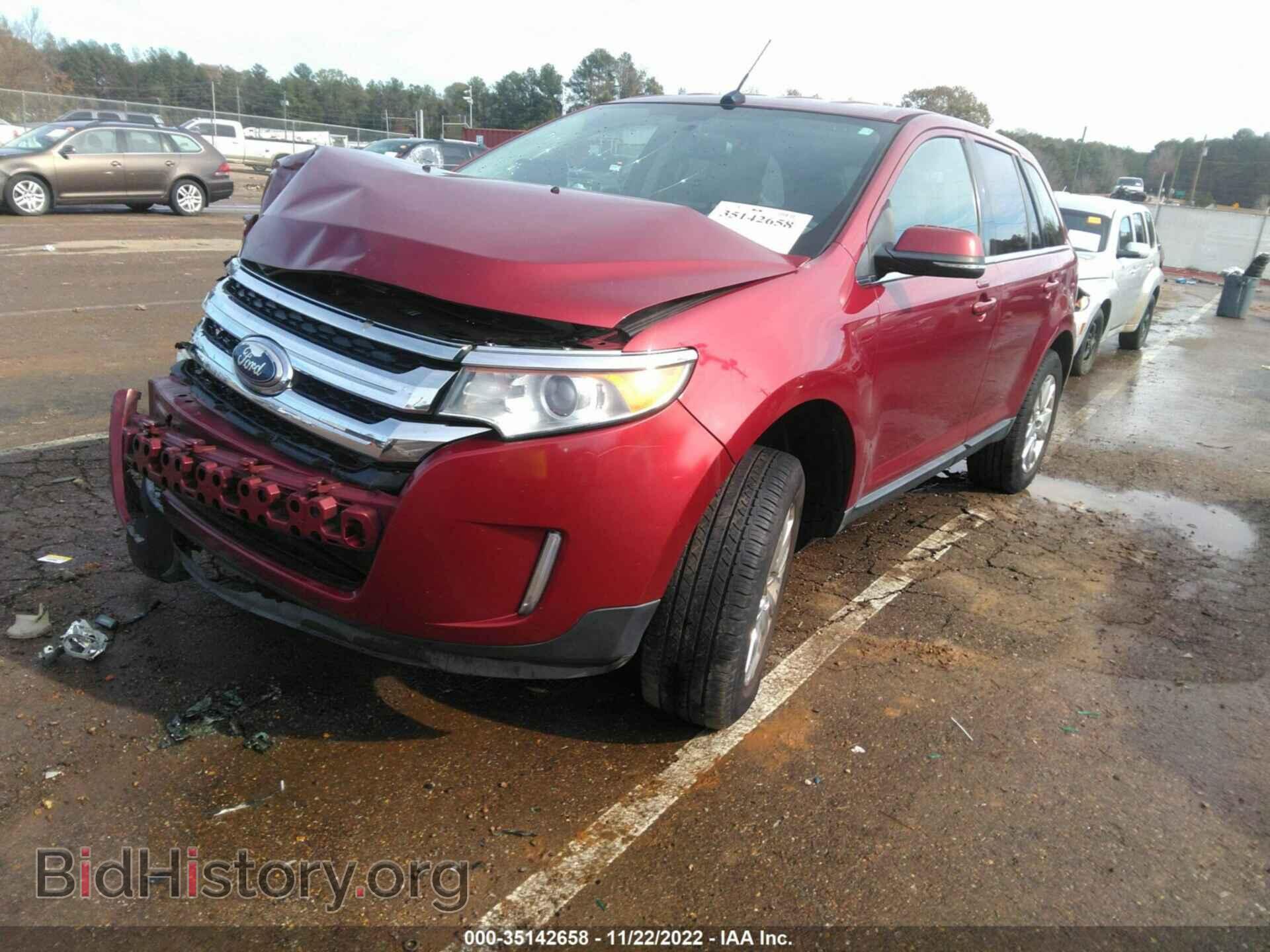 2014 FORD EDGE - VIN: 2FMDK4KC1EBB52073 - Фото 2