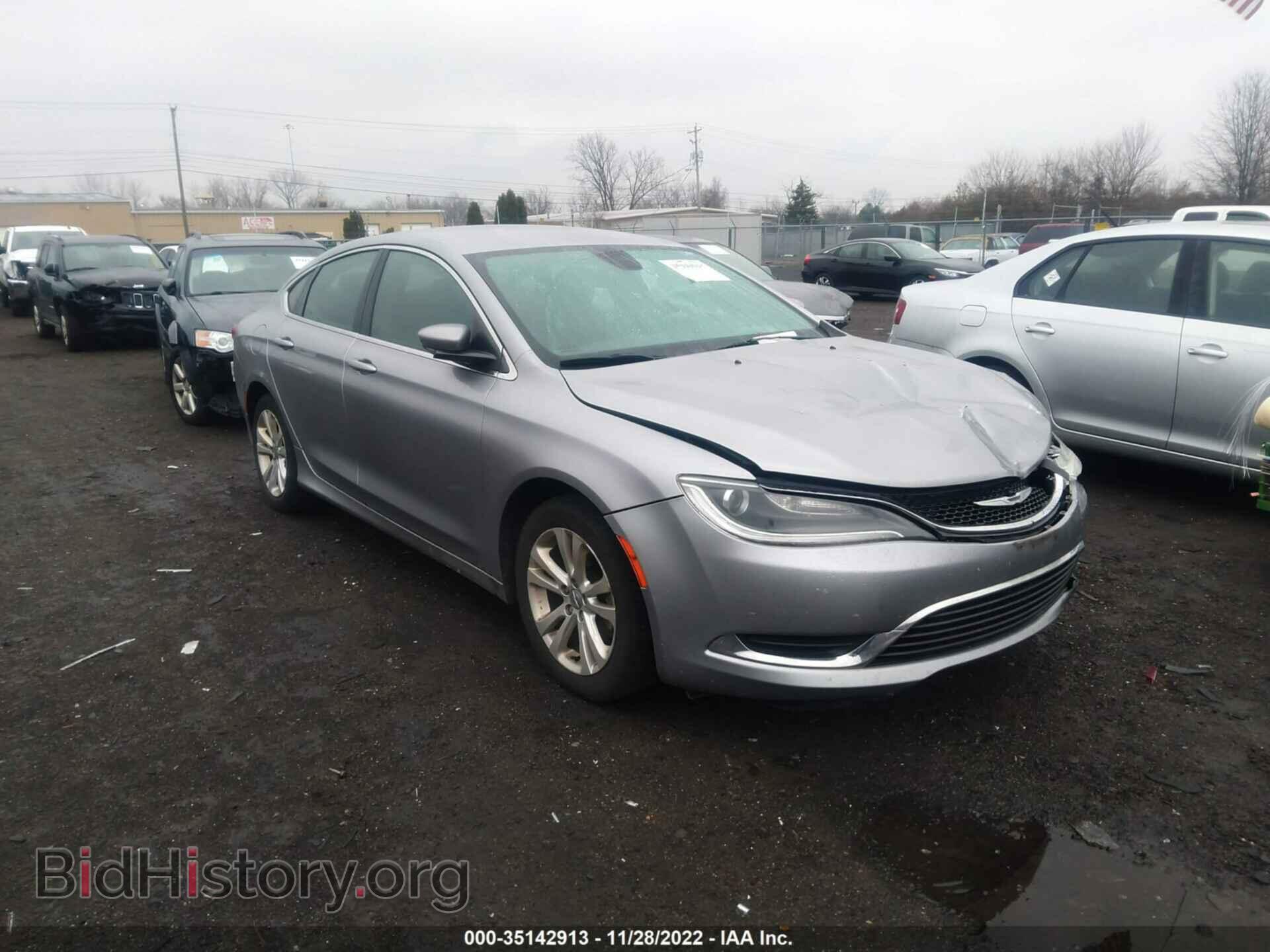 Фотография 1C3CCCAB4FN650438 - CHRYSLER 200 2015