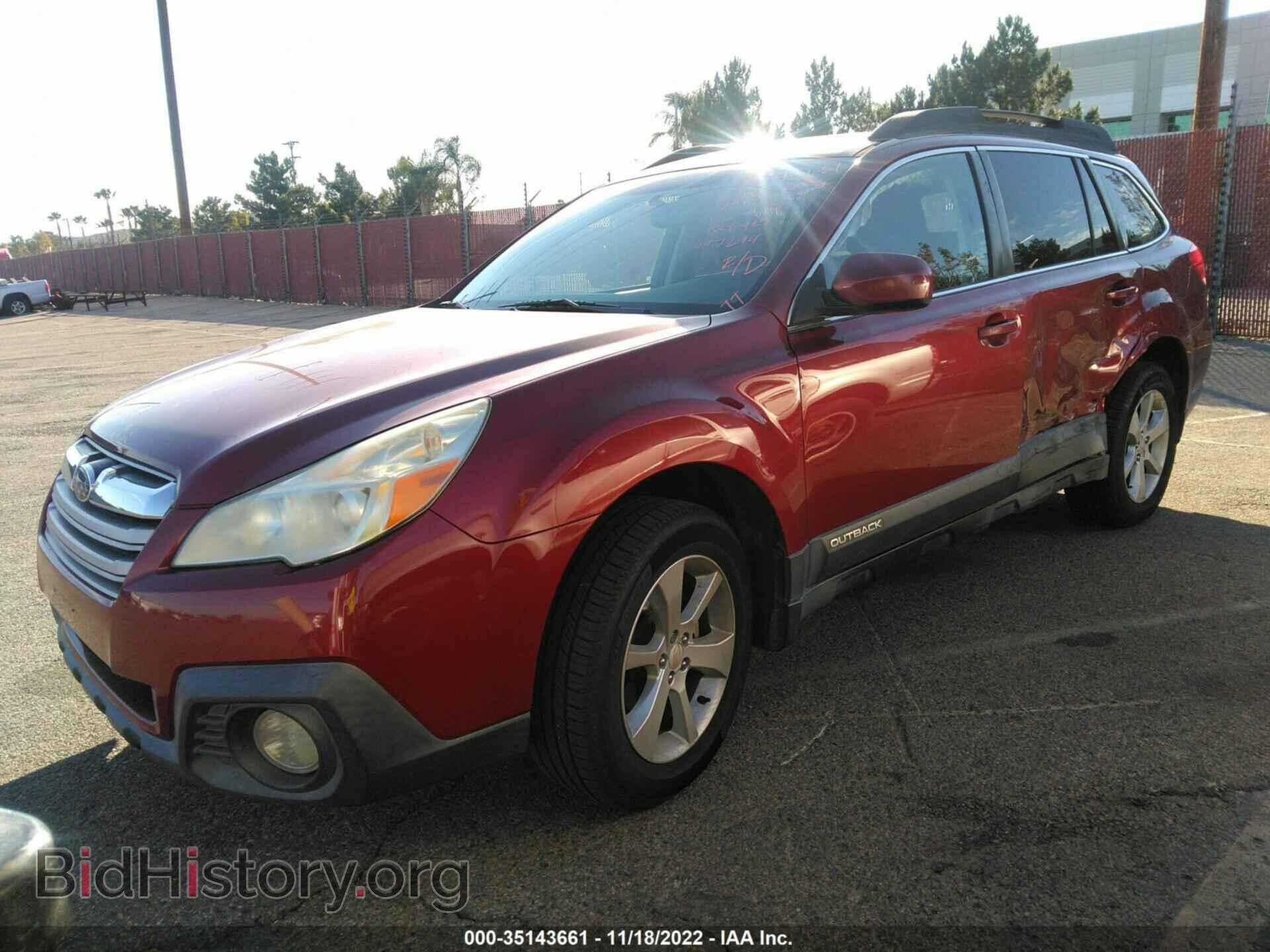 2014 SUBARU OUTBACK - VIN: 4S4BRBCC3E3211128 - Фото 2