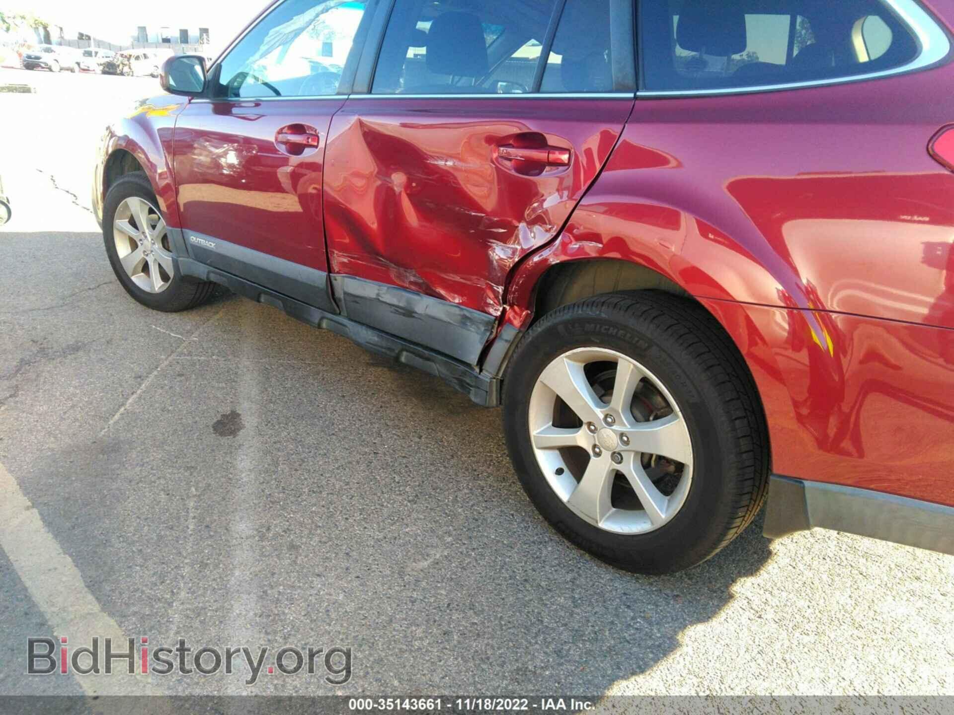 2014 SUBARU OUTBACK - VIN: 4S4BRBCC3E3211128 - Фото 6
