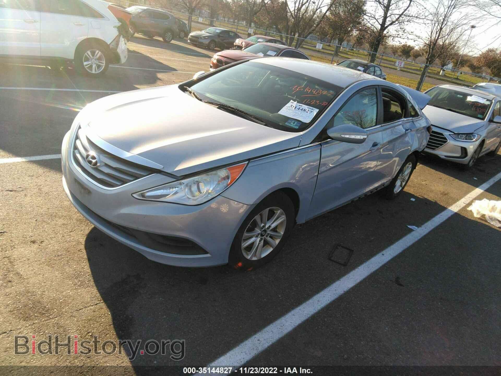 2014 HYUNDAI SONATA - VIN: 5NPEB4AC2EH883562 - Фото 2