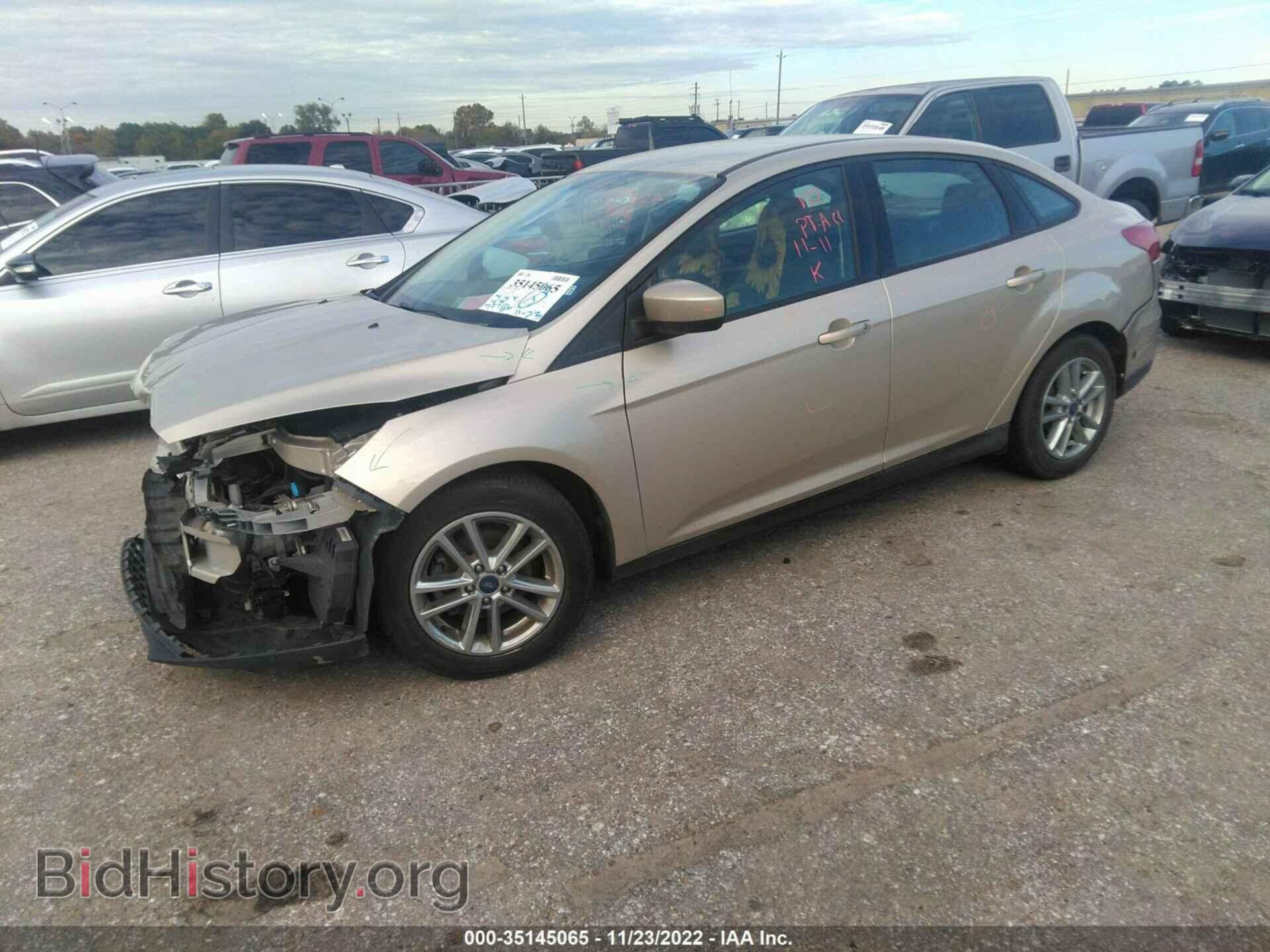 2018 FORD FOCUS - VIN: 1FADP3F29JL295242 - Фото 2