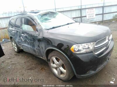 2011 Dodge DURANGO Citadel, черный — VIN 1D4SD5GT4BC592811, IAAI
