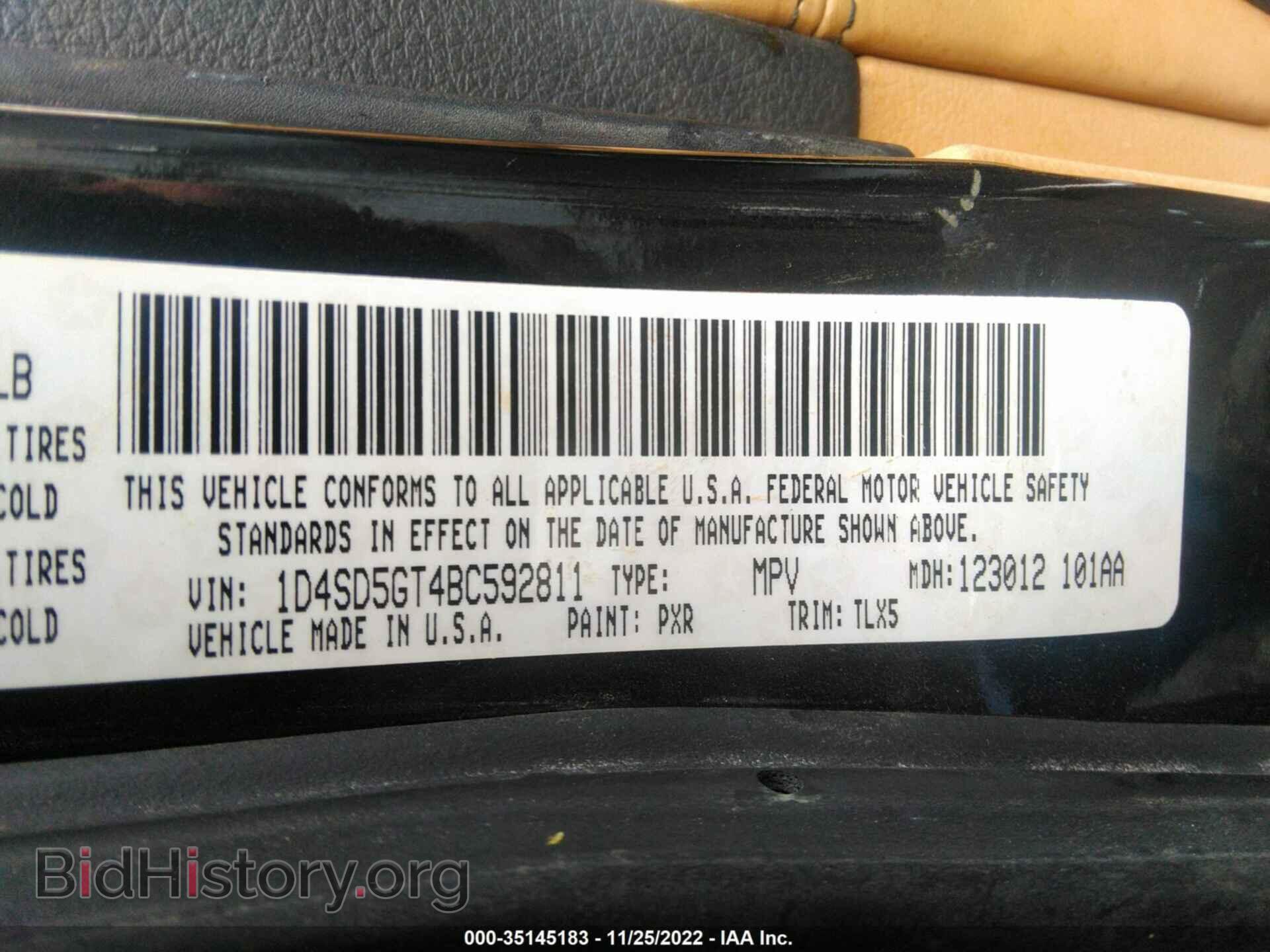 2011 DODGE DURANGO - VIN: 1D4SD5GT4BC592811 - Photo 9