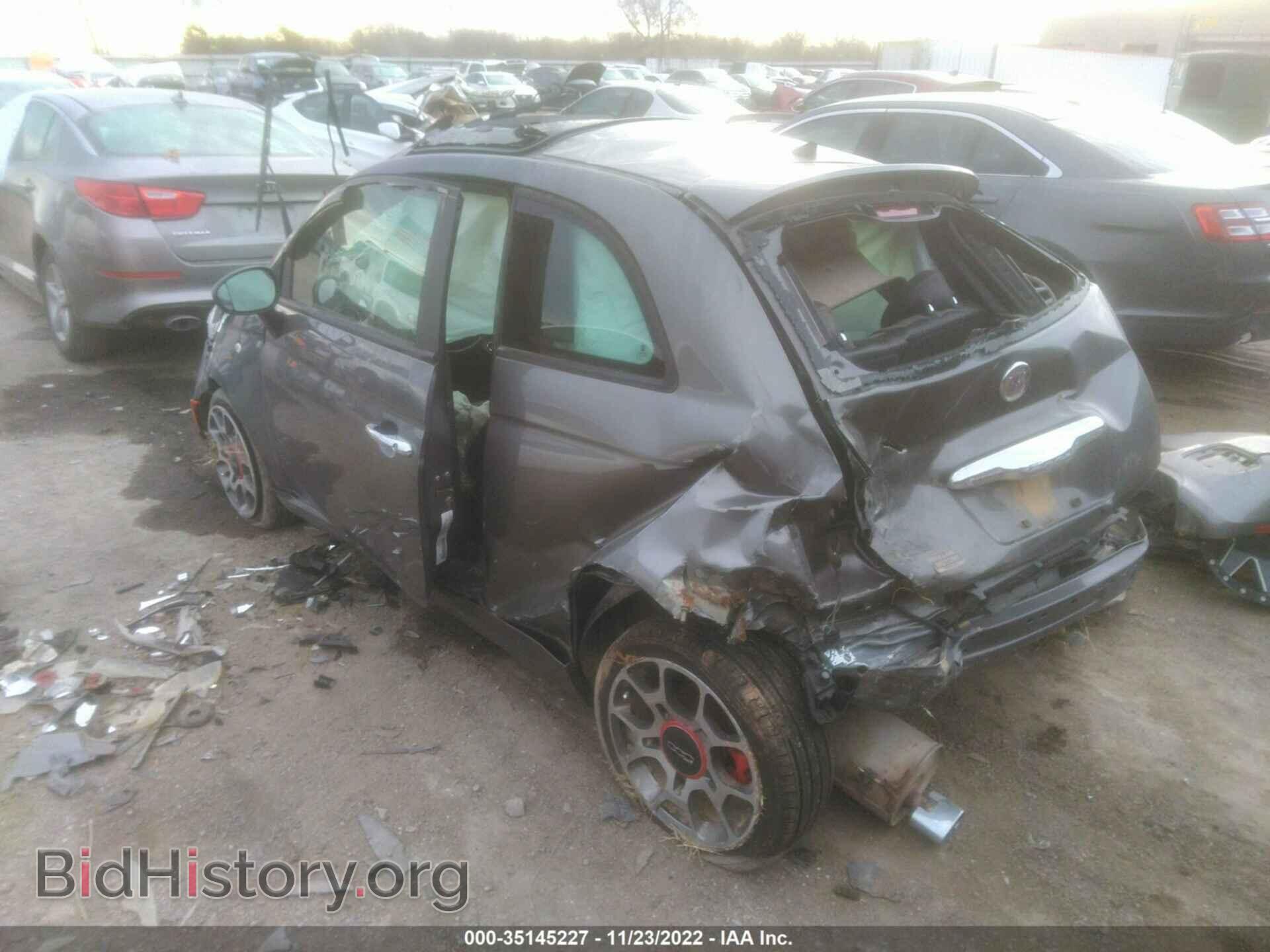 2012 FIAT 500 - VIN: 3C3CFFBR9CT332248 - Фото 3