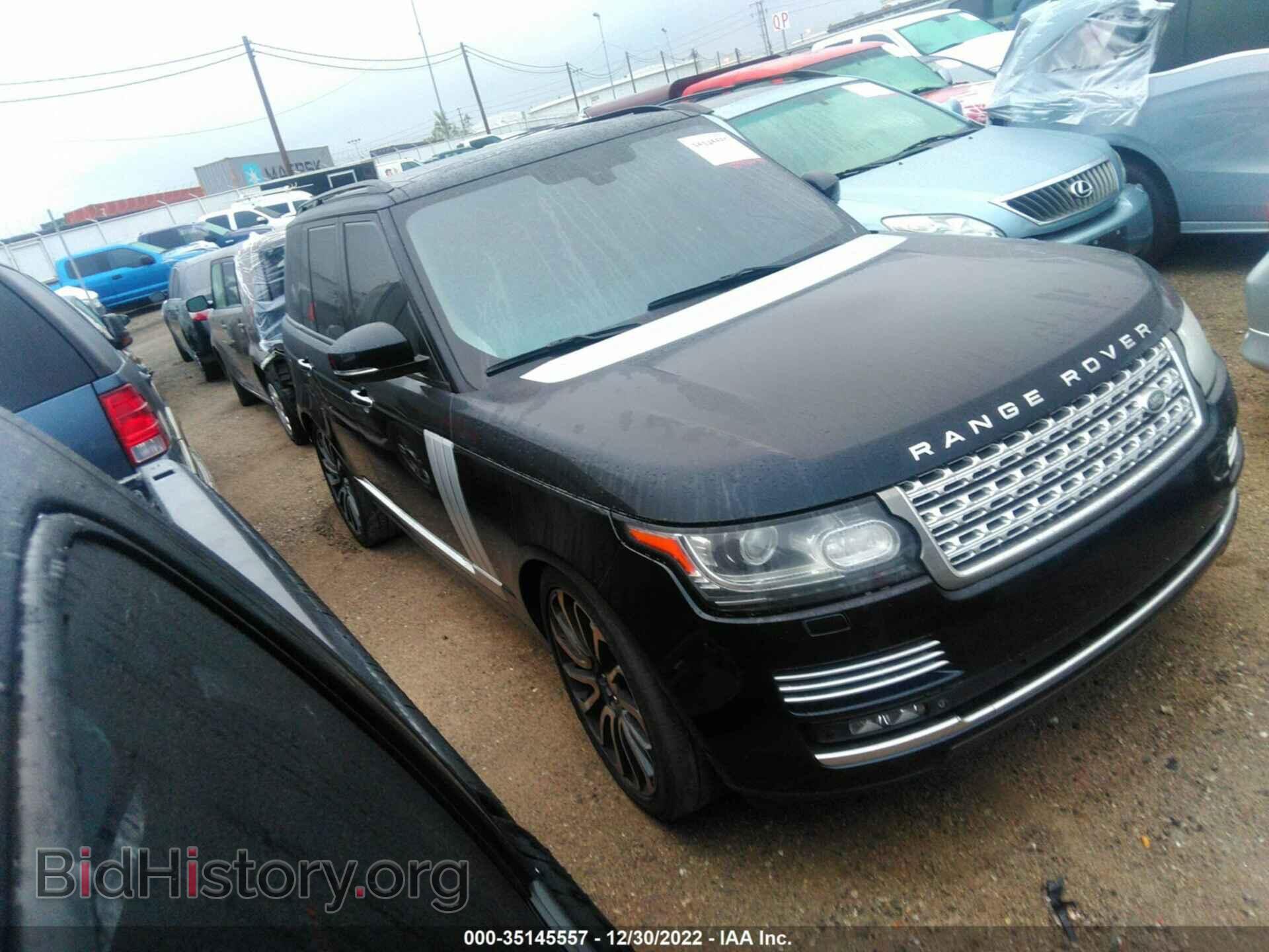 Фотография SALGV2TF2EA185237 - LAND ROVER RANGE ROVER 2014