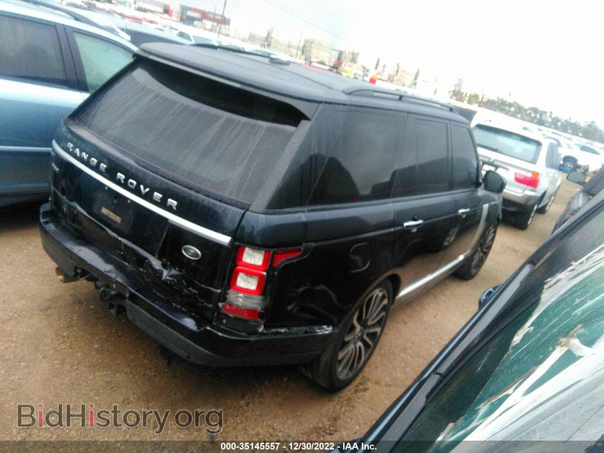 2014 LAND ROVER RANGE ROVER - VIN: SALGV2TF2EA185237 - Photo 4