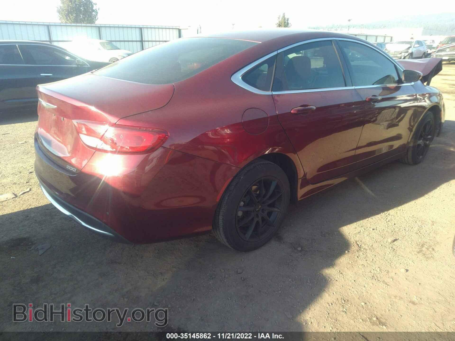 2015 CHRYSLER 200 - VIN: 1C3CCCAB0FN715897 - Фото 4