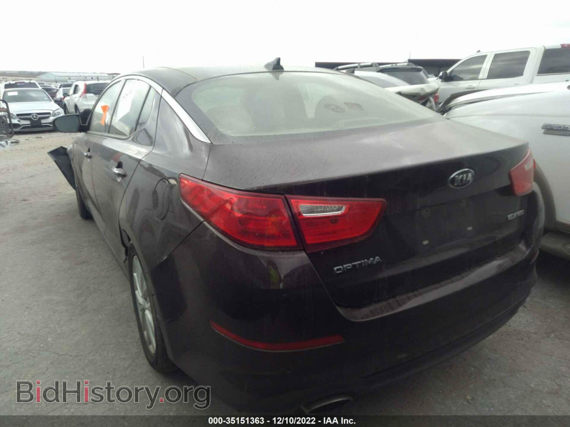 2014 KIA OPTIMA - VIN: 5XXGN4A7XEG324436 - Фото 3