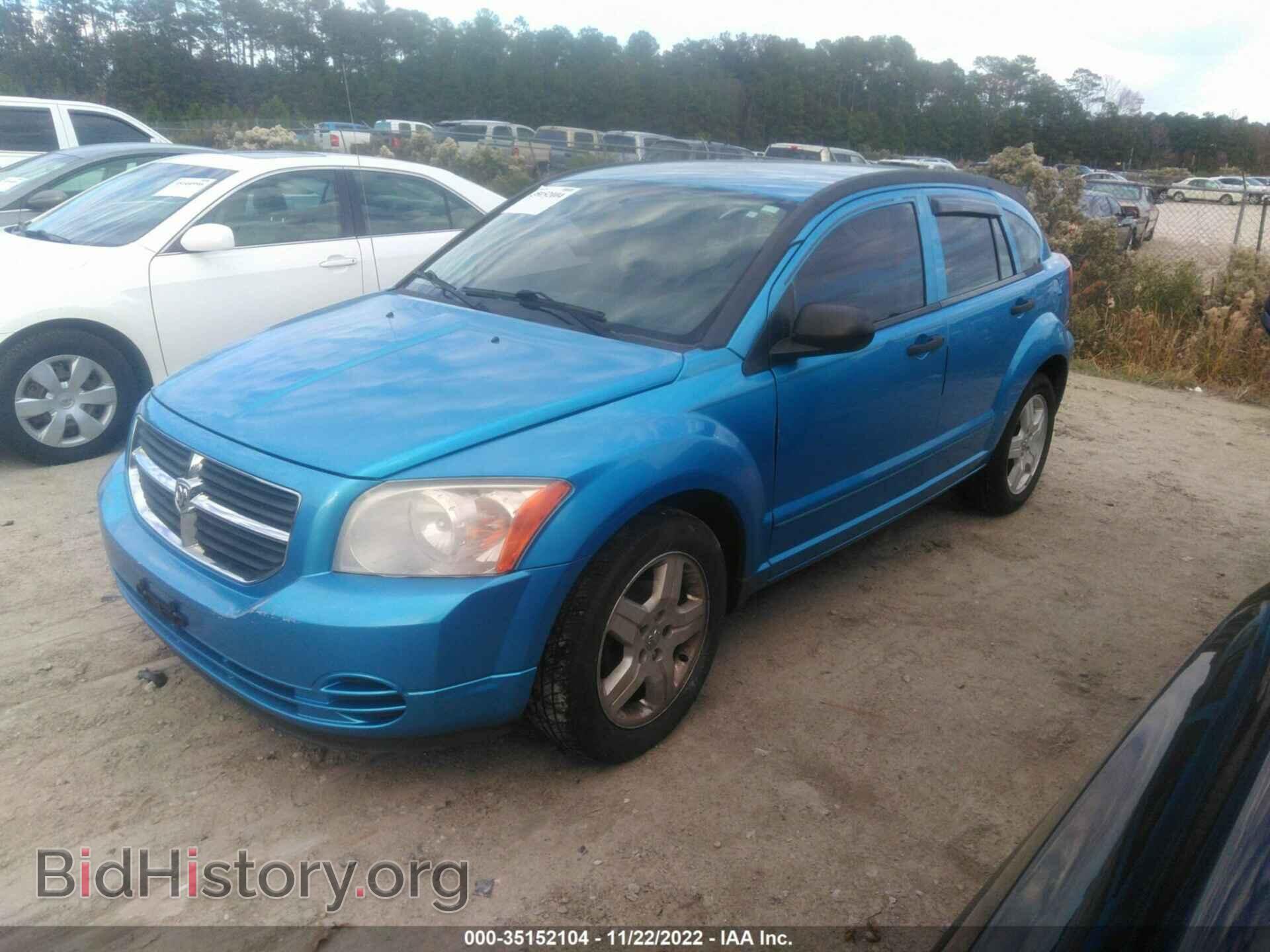 2008 DODGE CALIBER - VIN: 1B3HB48B78D654977 - Фото 2