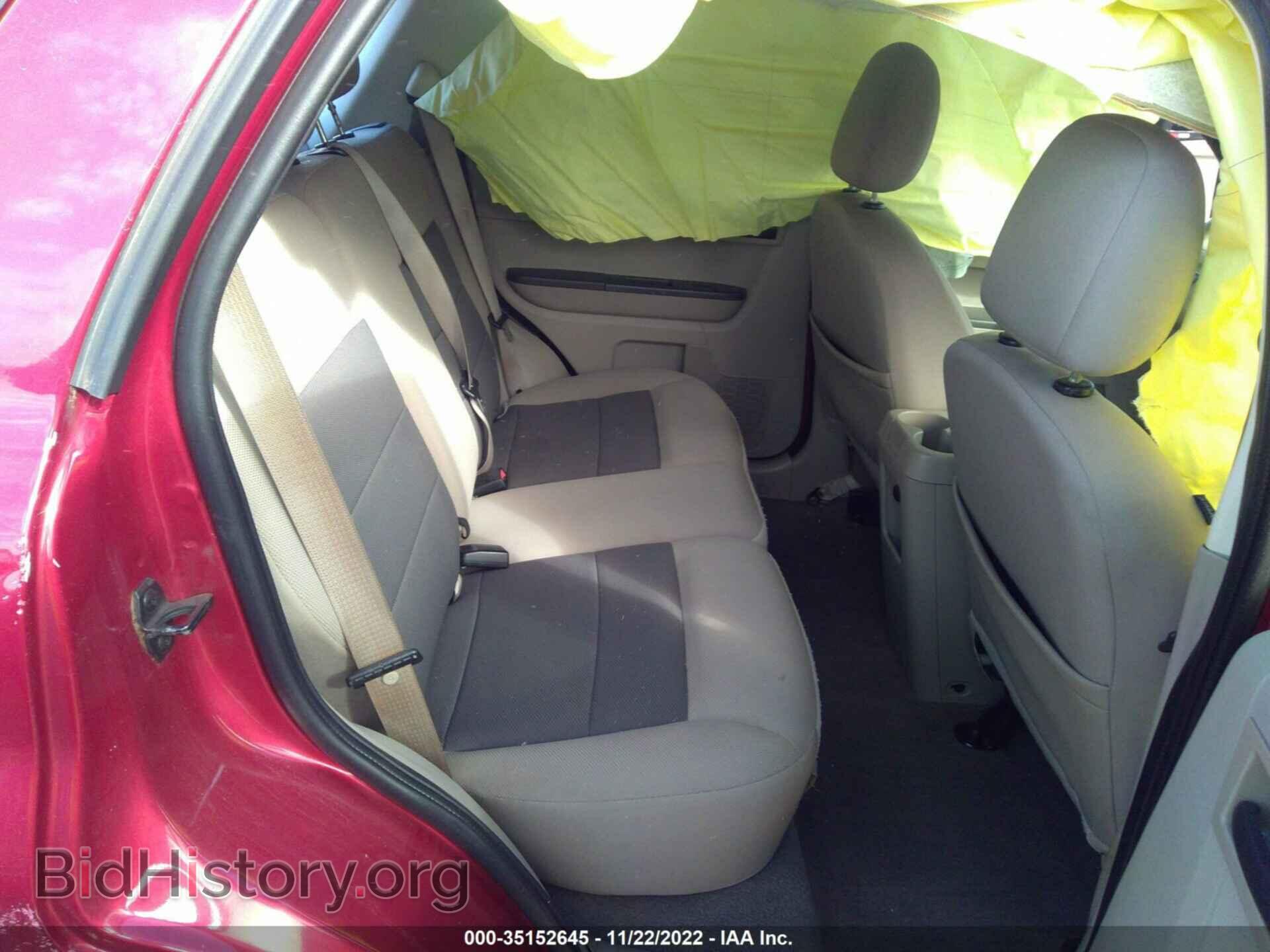 2008 FORD ESCAPE - VIN: 1FMCU03138KD74376 - Фото 8