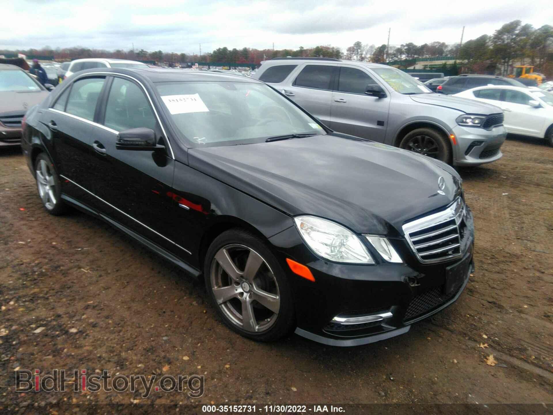 Фотография WDDHF8JB2CA556962 - MERCEDES-BENZ E-CLASS 2012