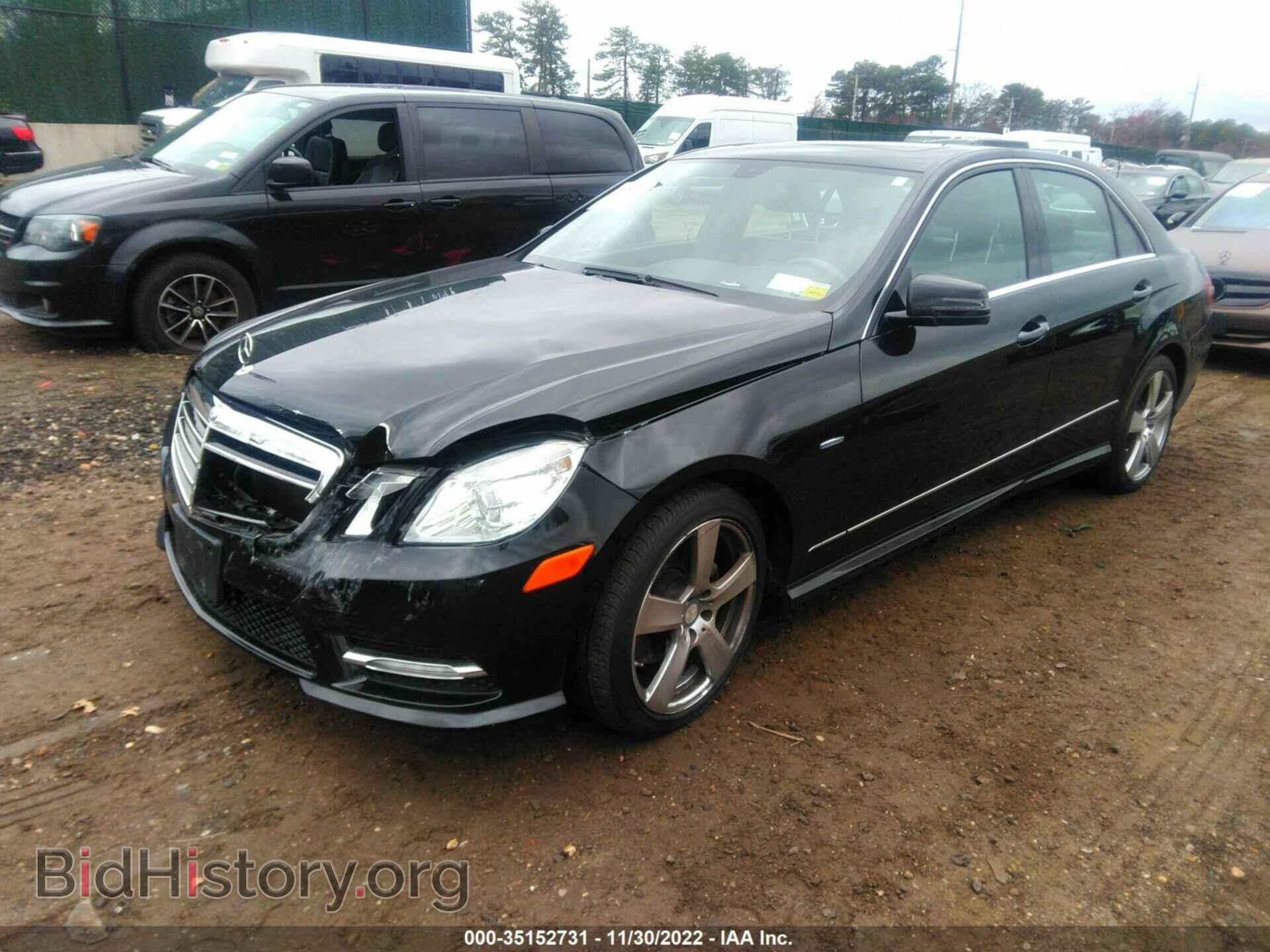 2012 MERCEDES-BENZ E-CLASS - VIN: WDDHF8JB2CA556962 - Photo 2