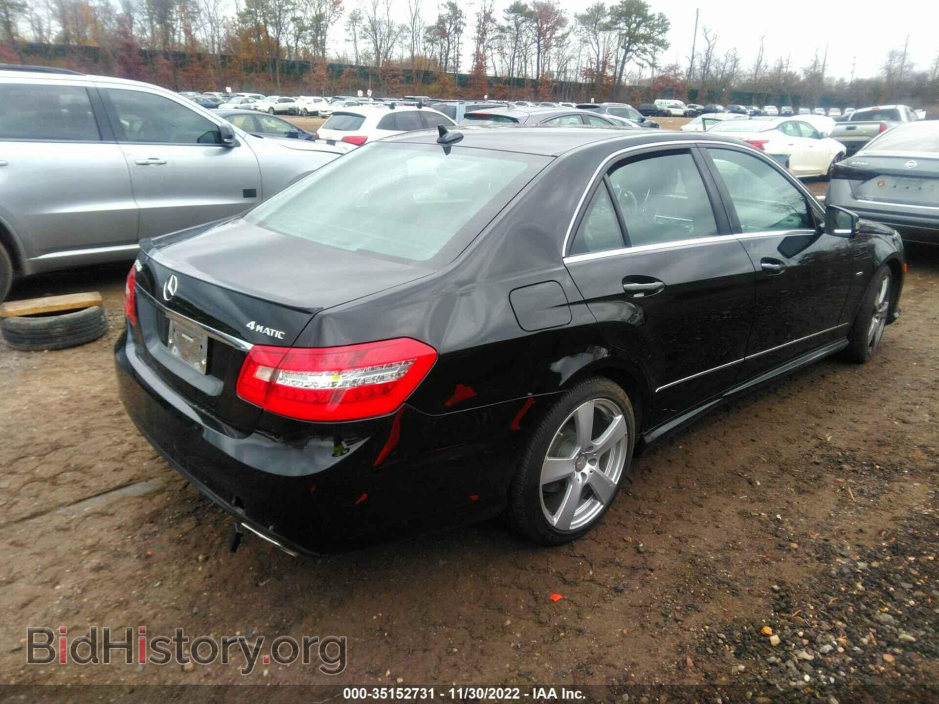 2012 MERCEDES-BENZ E-CLASS - VIN: WDDHF8JB2CA556962 - Photo 4