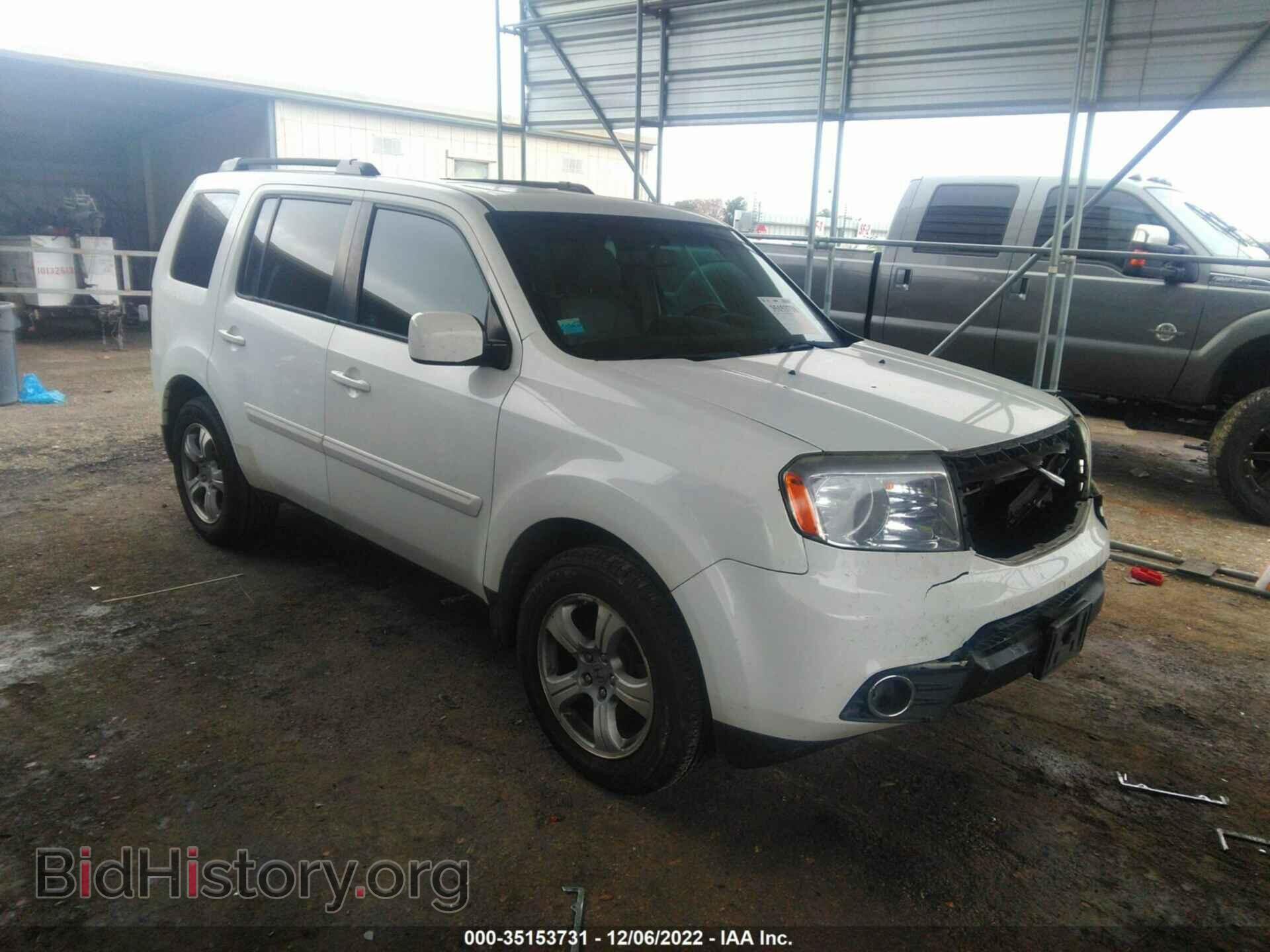 Фотография 5FNYF3H55CB042575 - HONDA PILOT 2012