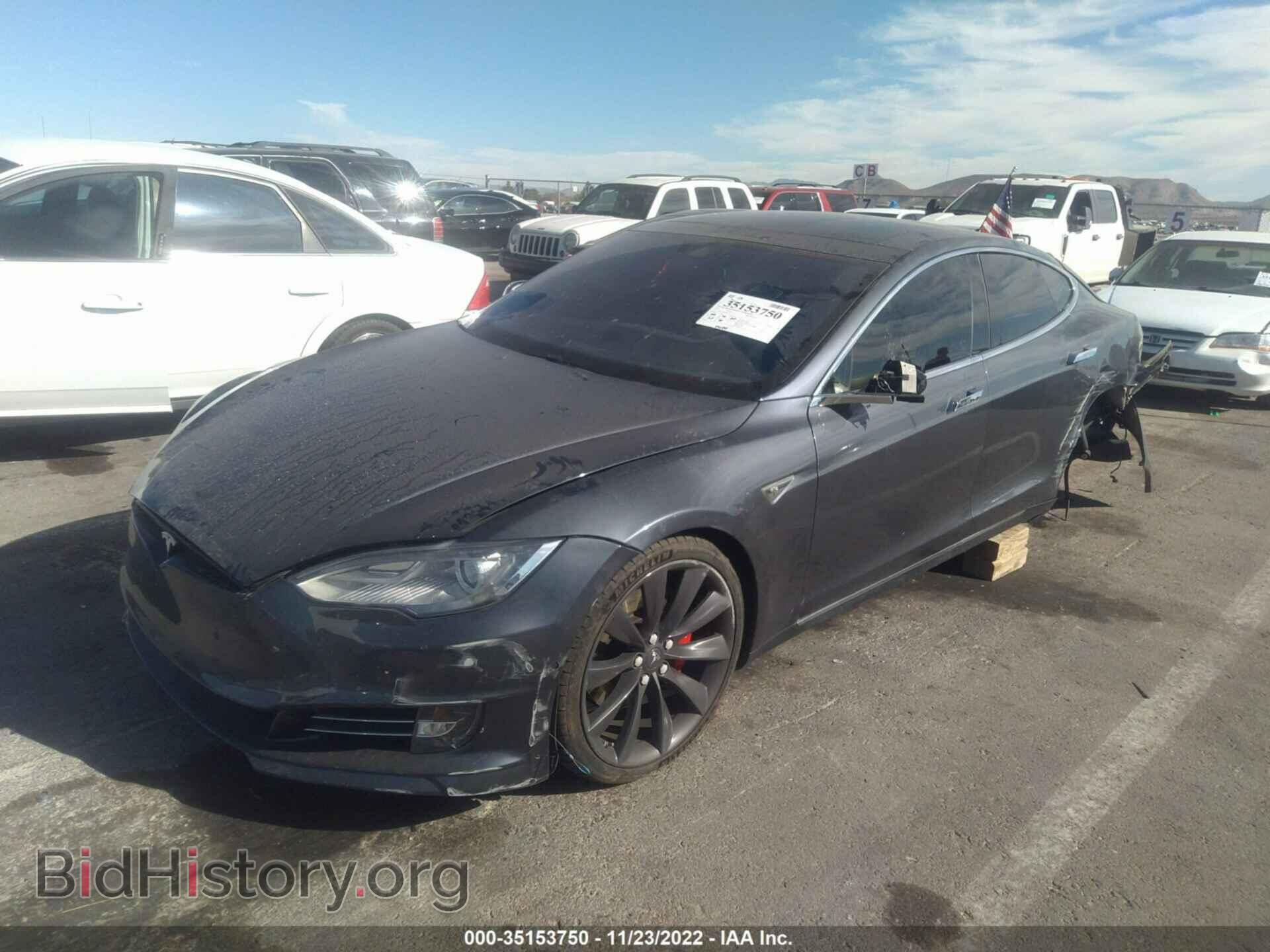 2016 TESLA MODEL S - VIN: 5YJSA1E44GF120211 - Фото 2