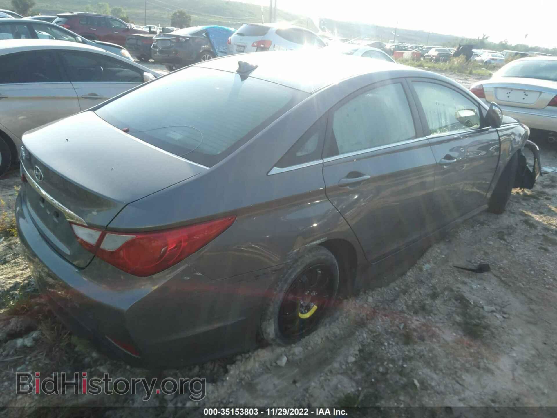 2014 HYUNDAI SONATA - VIN: 5NPEB4ACXEH826302 - Фото 4