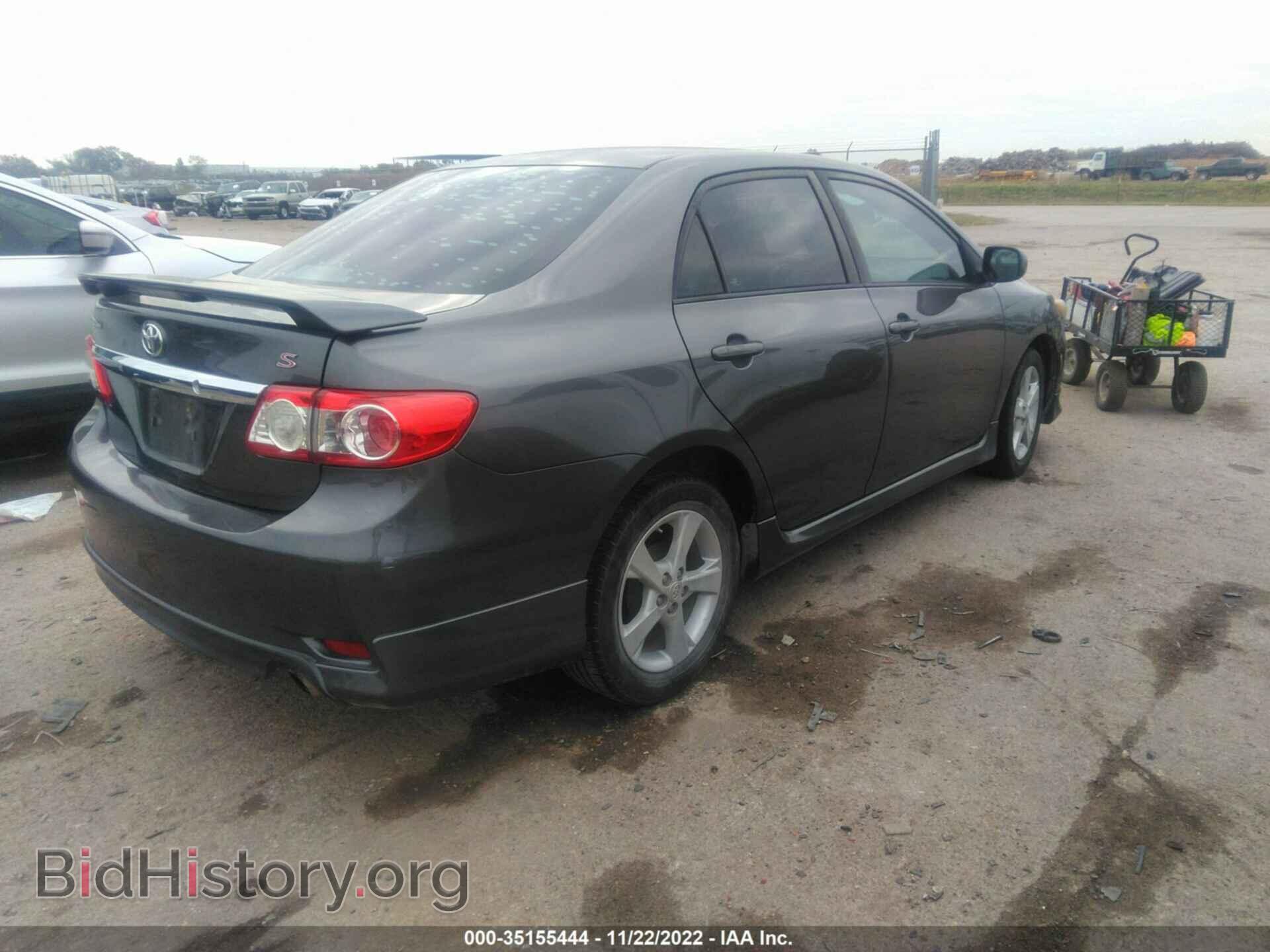 2013 TOYOTA COROLLA - VIN: 5YFBU4EEXDP111711 - Фото 4