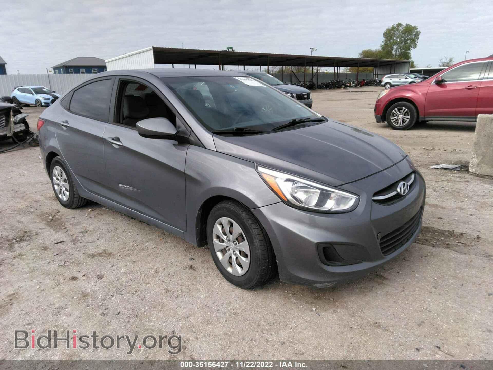 Photo KMHCT4AE1GU016566 - HYUNDAI ACCENT 2016
