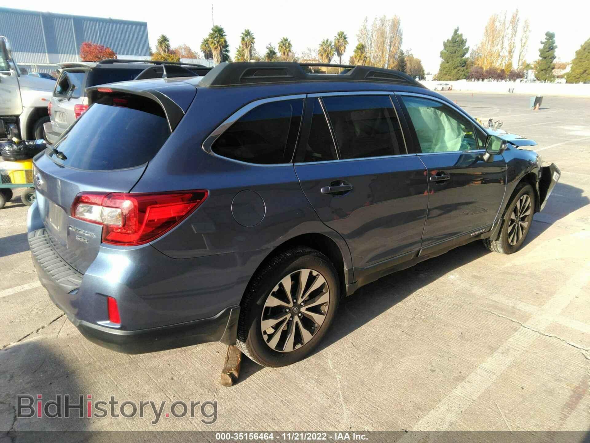 2016 SUBARU OUTBACK - VIN: 4S4BSENC0G3245789 - Photo 4