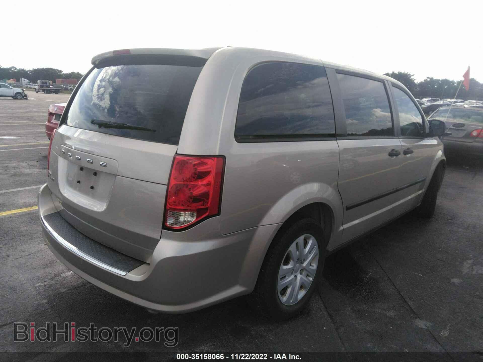 2014 DODGE GRAND CARAVAN - VIN: 2C4RDGBG2ER404865 - Фото 4