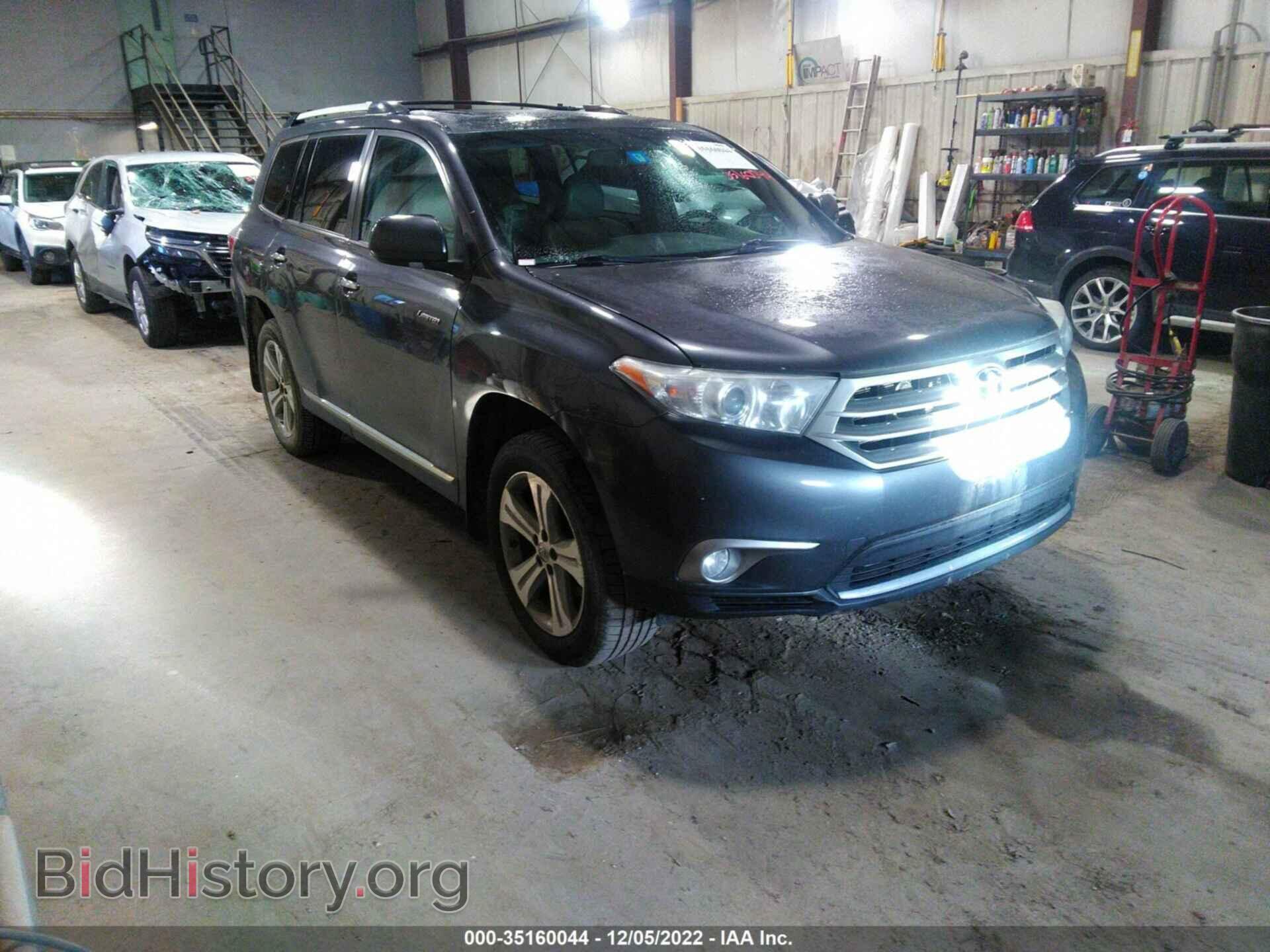 Фотография 5TDDK3EH8DS258734 - TOYOTA HIGHLANDER 2013
