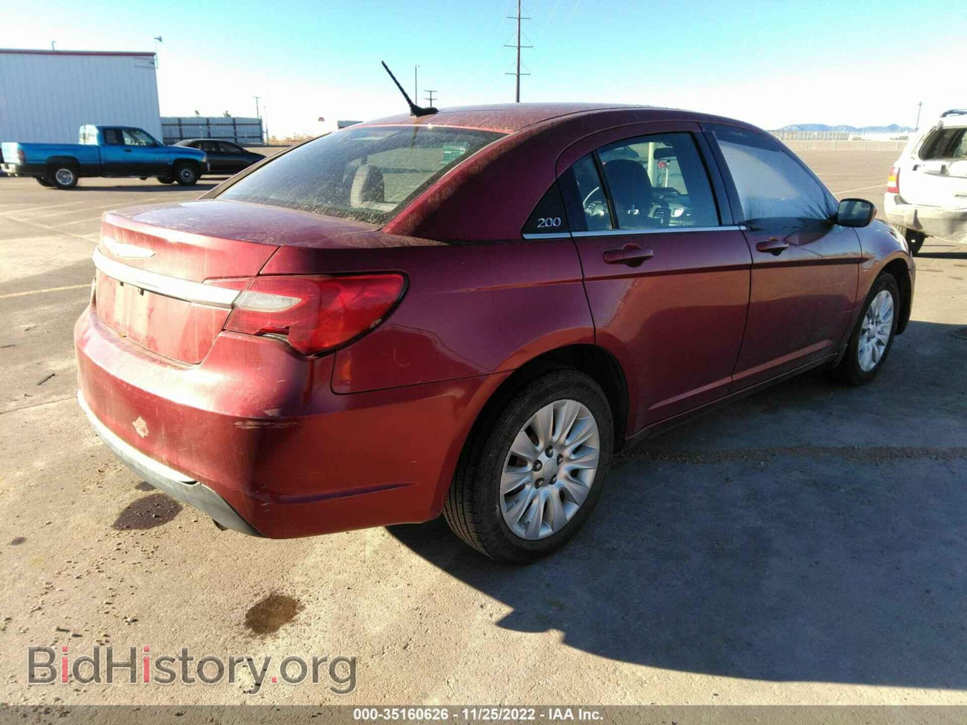 2013 CHRYSLER 200 - VIN: 1C3CCBAB5DN733643 - Фото 4