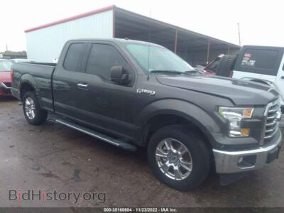 2017 Ford F-150 XL/XLT, серый — VIN 1FTEX1C89HKE48004, IAAI
