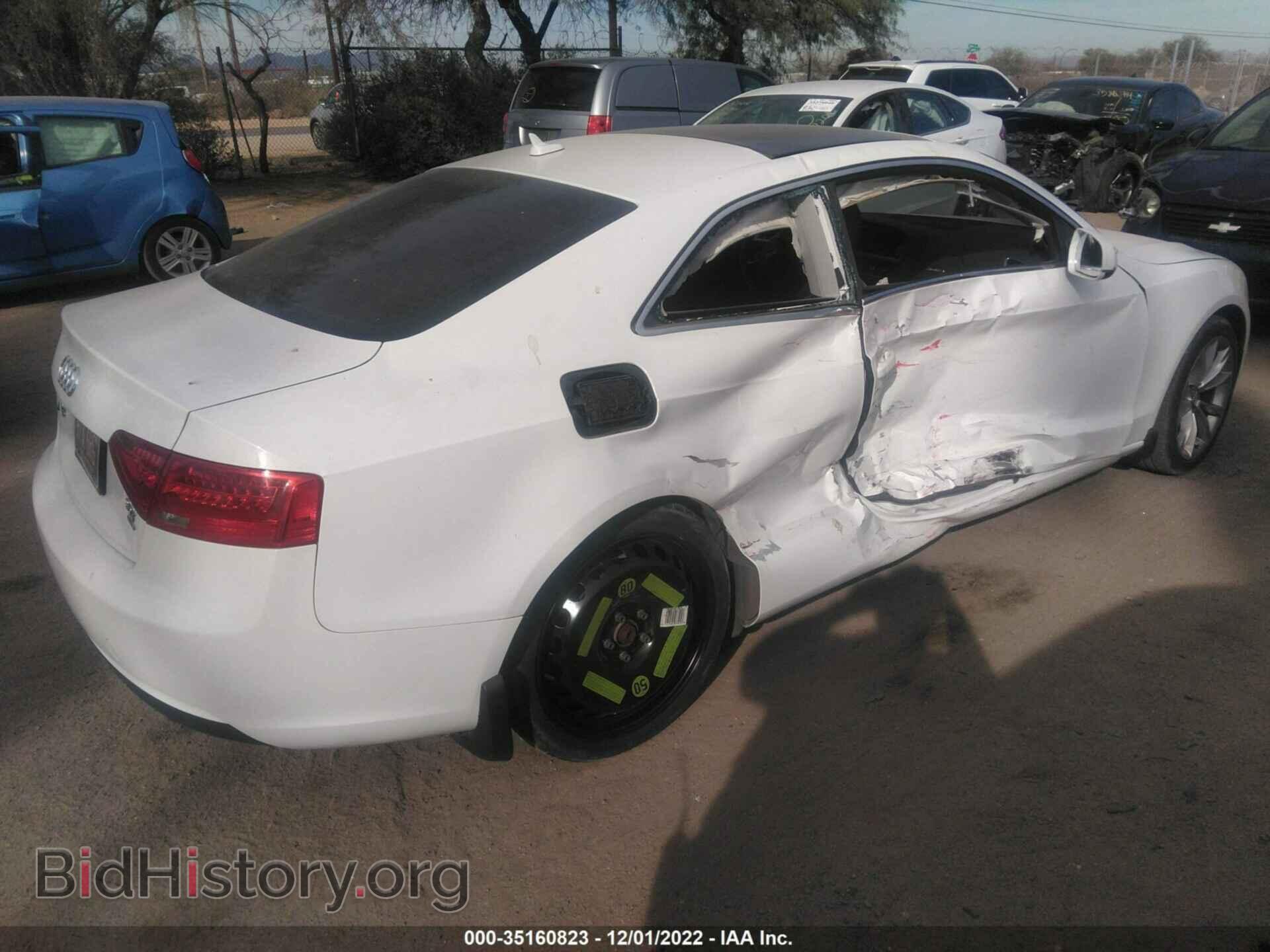 2013 AUDI A5 - VIN: WAUCFAFRXDA038887 - Фото 4