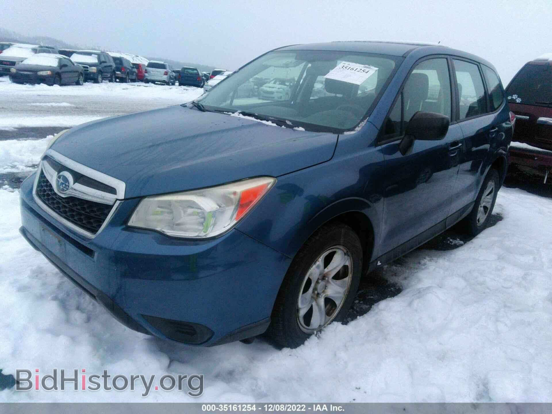 2014 SUBARU FORESTER - VIN: JF2SJAAC0EH492947 - Фото 2