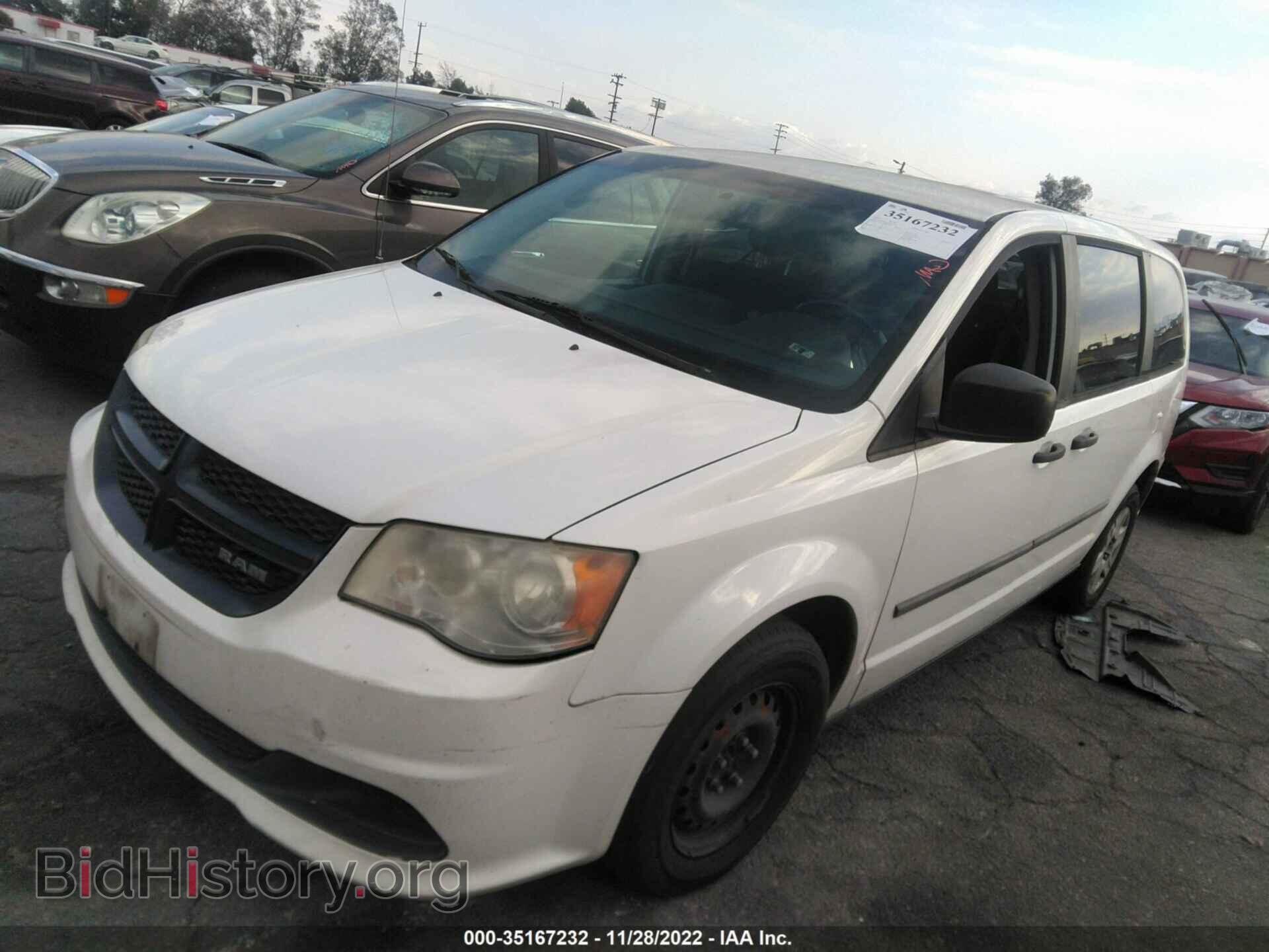 2013 RAM CARGO VAN - VIN: 2C4JRGAG3DR671981 - Фото 2