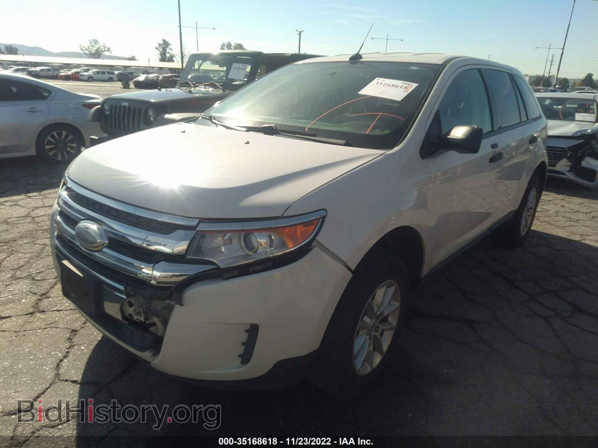 2013 FORD EDGE - VIN: 2FMDK3GC7DBE26149 - Фото 2