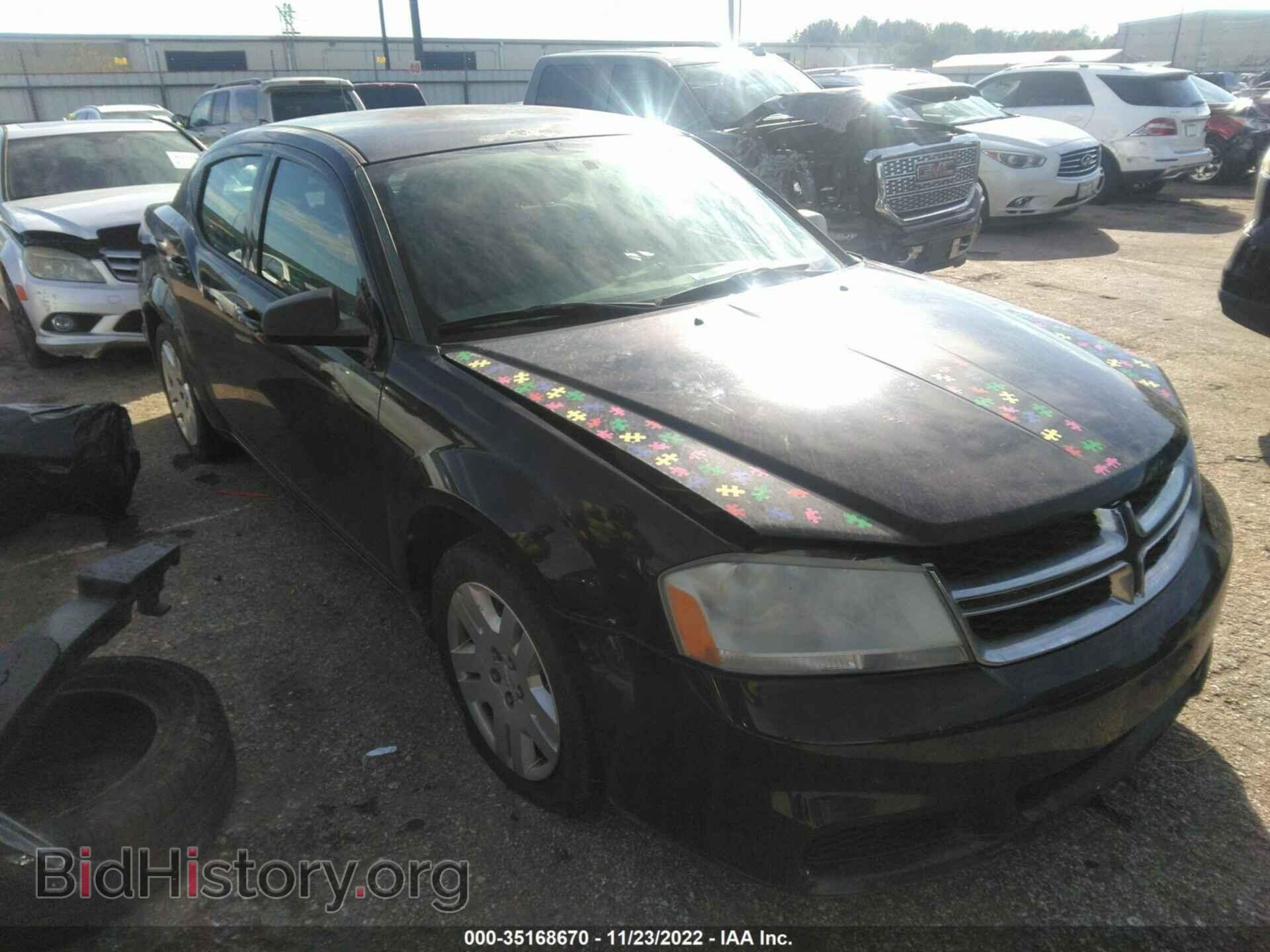 Photo 1C3CDZAB9DN731206 - DODGE AVENGER 2013