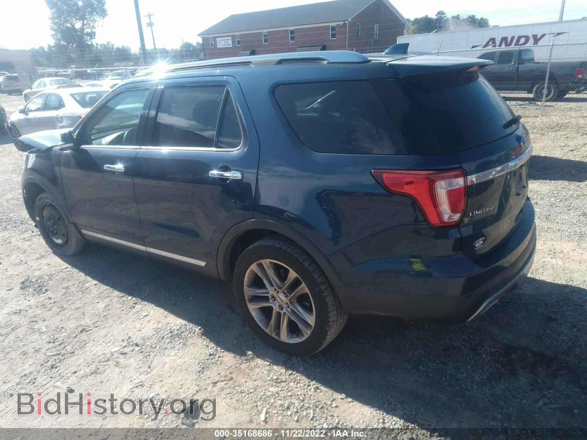 2016 FORD EXPLORER - VIN: 1FM5K7F86GGA30235 - Фото 3