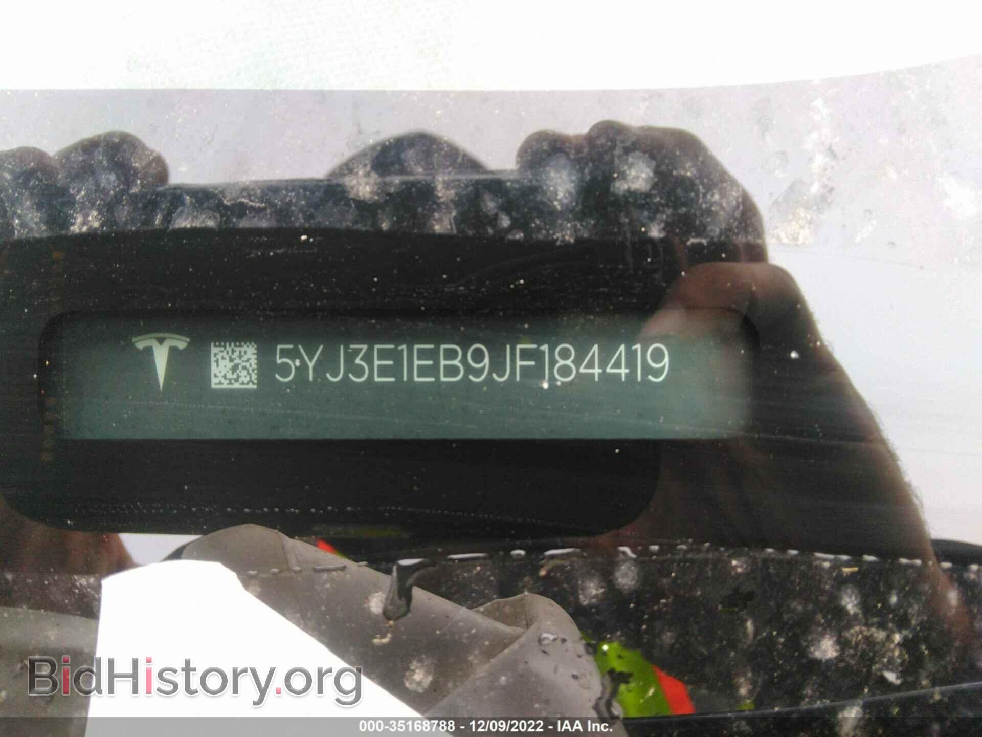 2018 TESLA MODEL 3 - VIN: 5YJ3E1EB9JF184419 - Фото 9