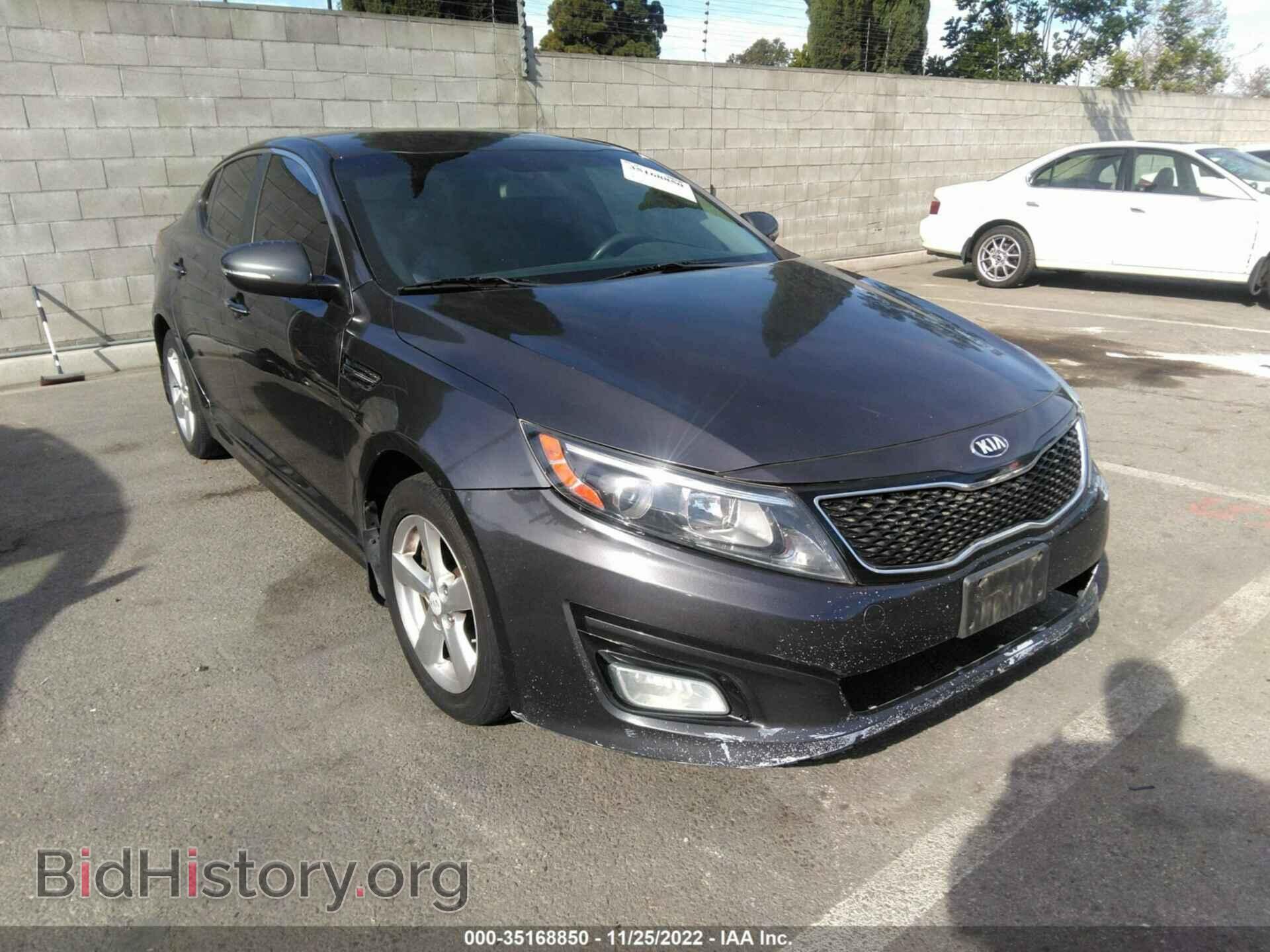Фотография KNAGM4A79F5645308 - KIA OPTIMA 2015