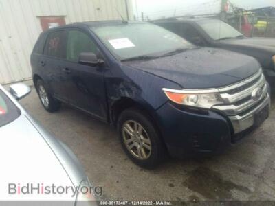 2012 Ford EDGE SE, black — VIN 2FMDK3GC6CBA57377, IAAI