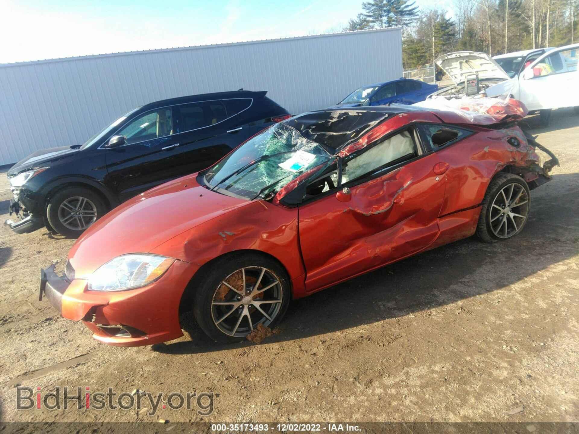 2011 MITSUBISHI ECLIPSE - VIN: 4A31K5DF7BE005449 - Фото 2