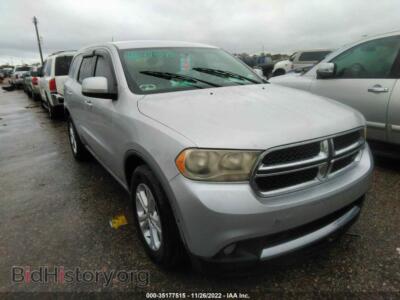 2011 Dodge DURANGO Express, серебристый — VIN 1D4RD2GG2BC720415, IAAI