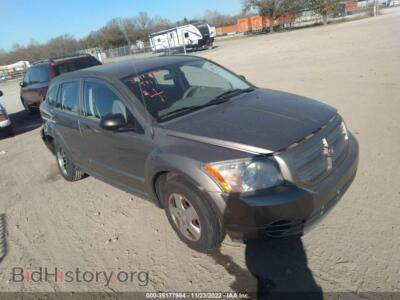 2007 Dodge CALIBER, коричневый — VIN 1B3HB28B67D243797, IAAI