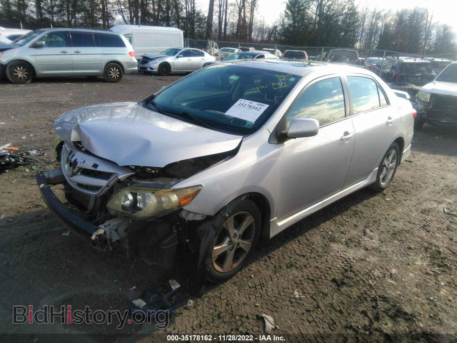 2011 TOYOTA COROLLA - VIN: 2T1BU4EE3BC588011 - Фото 2