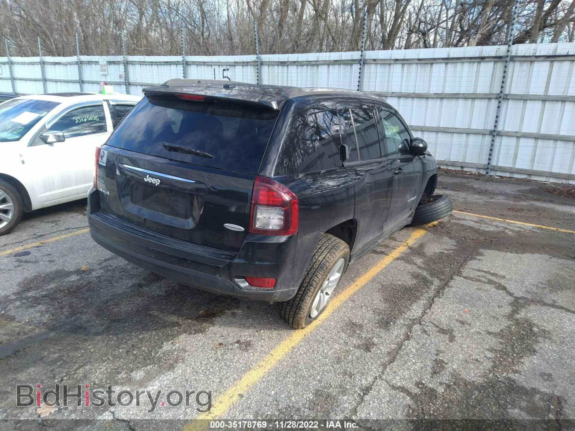 2014 JEEP COMPASS - VIN: 1C4NJDEB3ED730876 - Фото 4