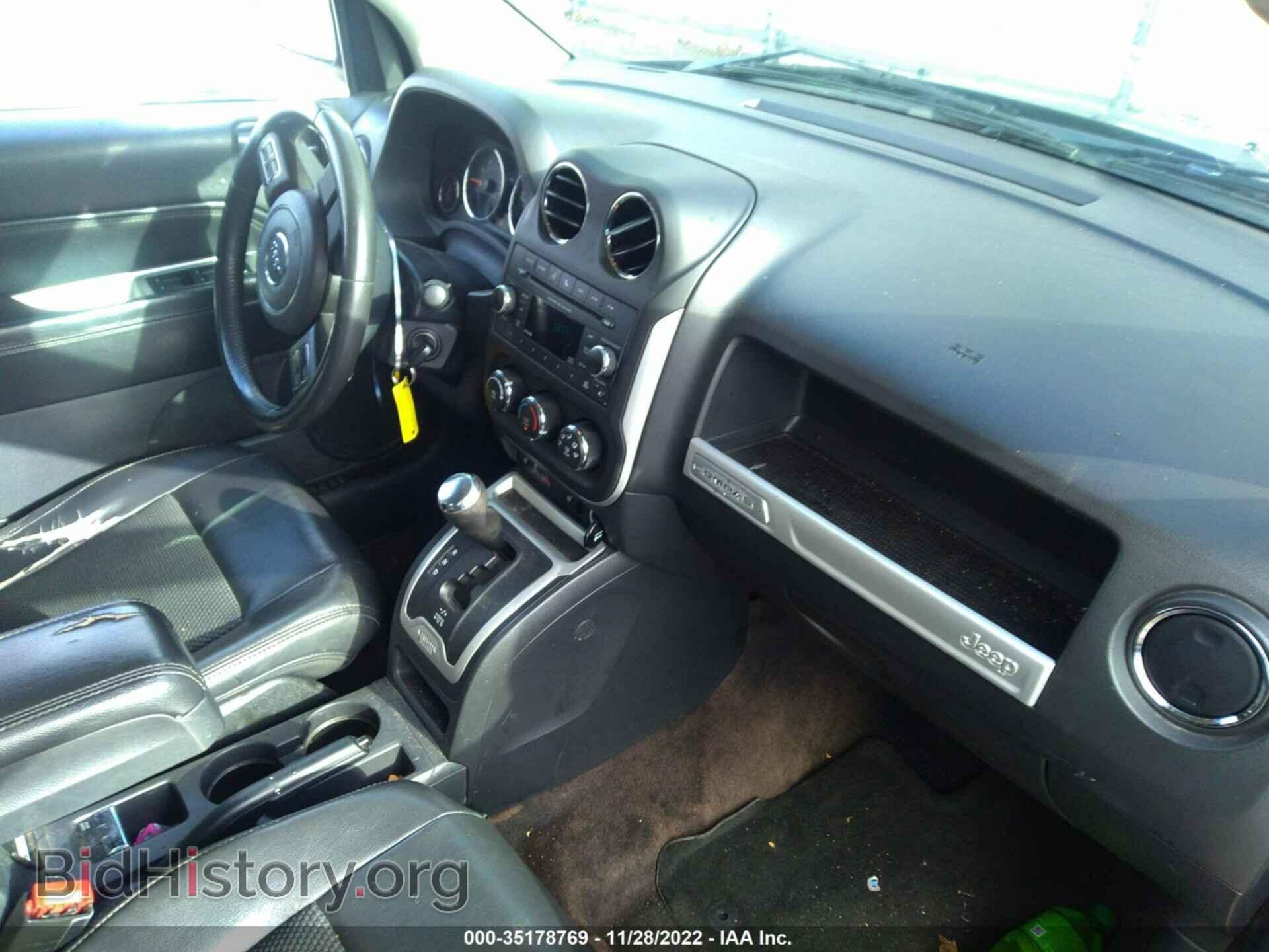 2014 JEEP COMPASS - VIN: 1C4NJDEB3ED730876 - Фото 5