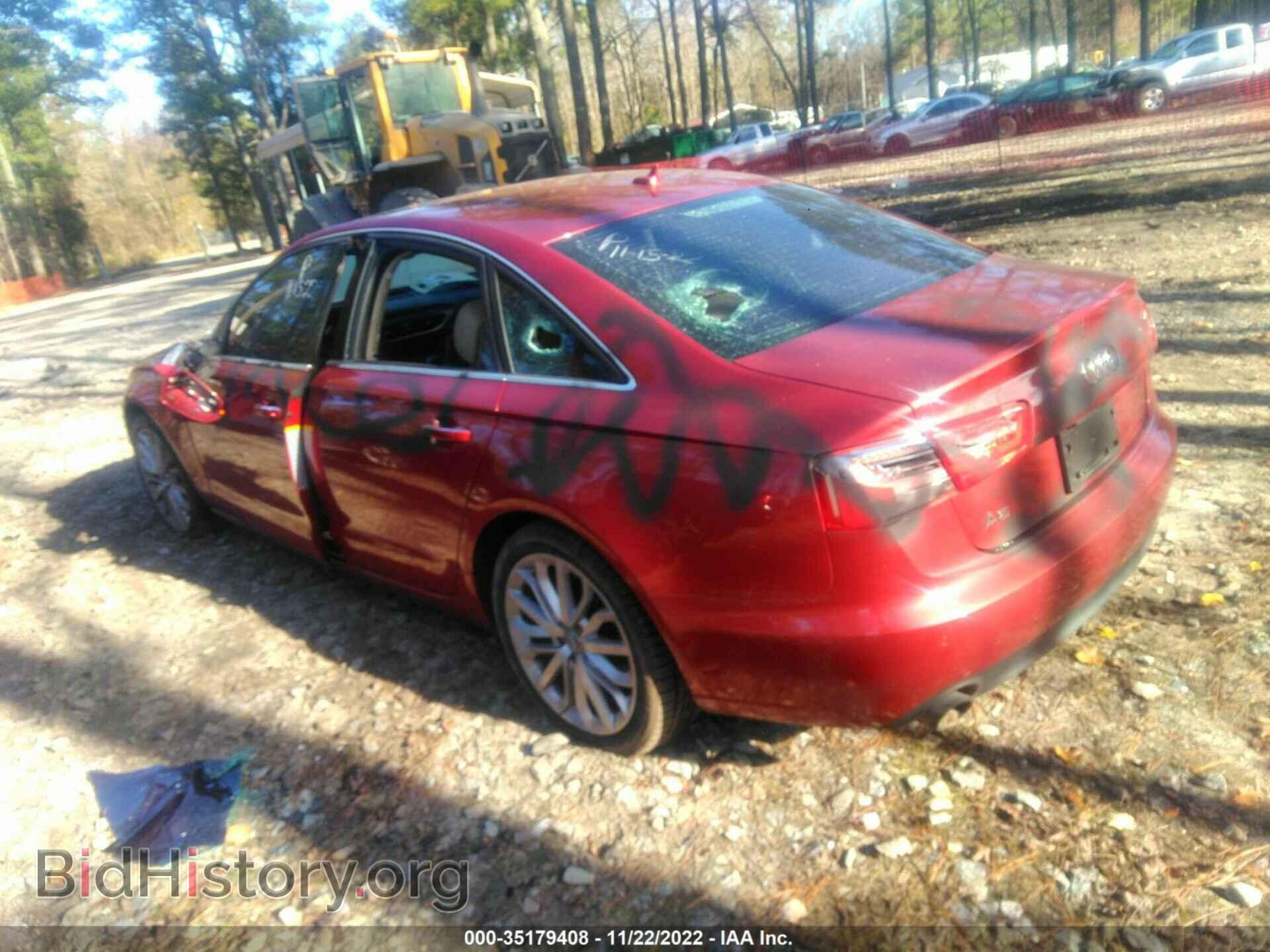 2014 AUDI A6 - VIN: WAUDFAFC2EN154644 - Фото 3