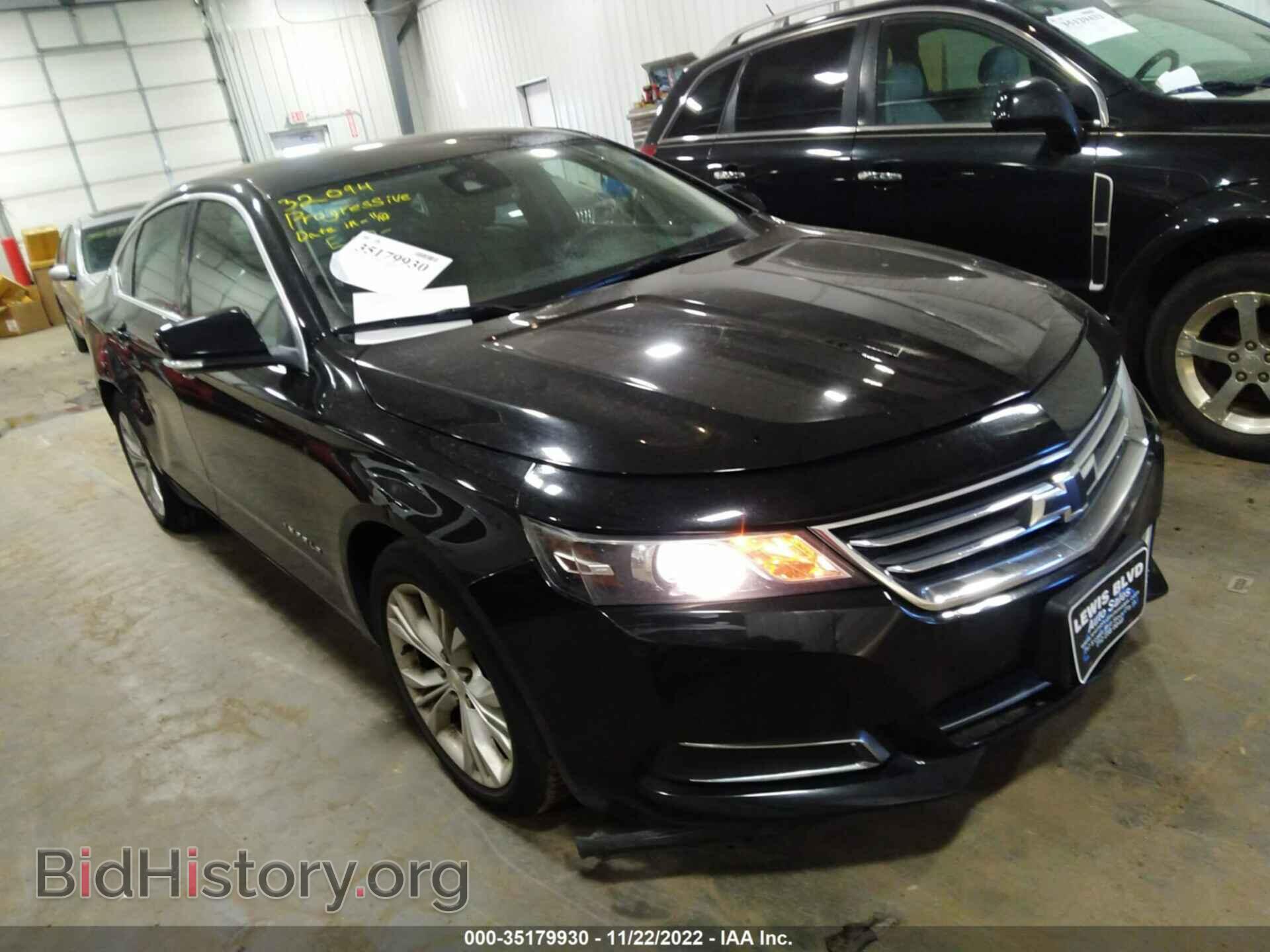 Фотография 2G1125S31E9120026 - CHEVROLET IMPALA 2014