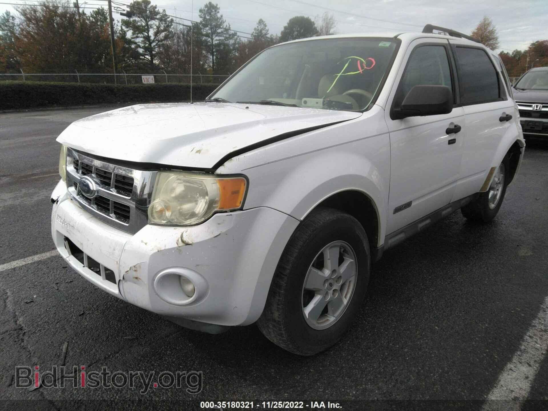 2008 FORD ESCAPE - VIN: 1FMCU03Z28KD23926 - Фото 2