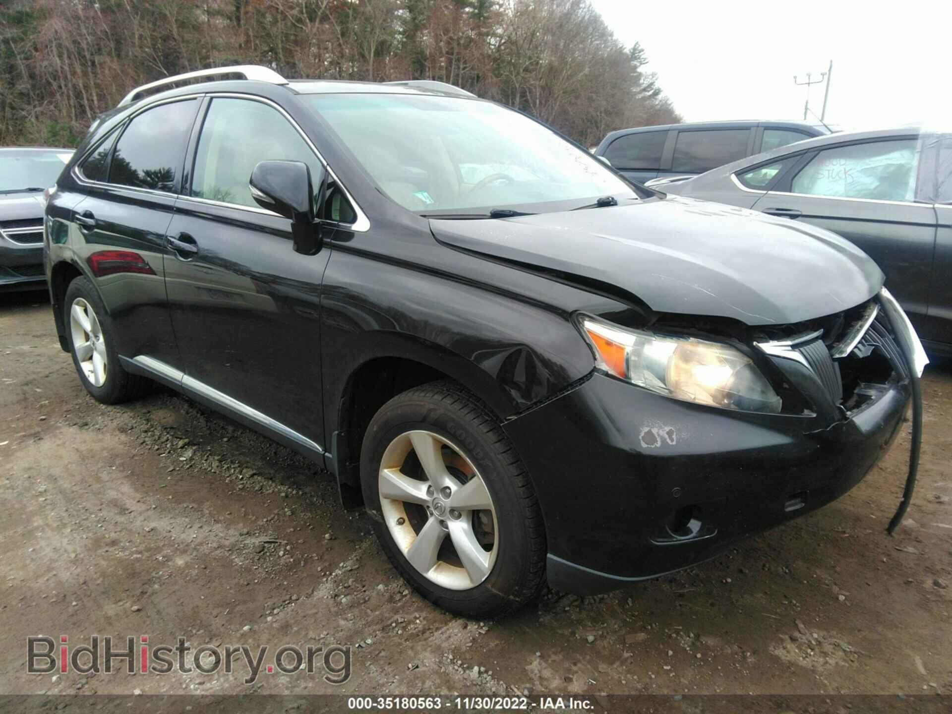 Фотография 2T2BK1BA0BC113109 - LEXUS RX 350 2011